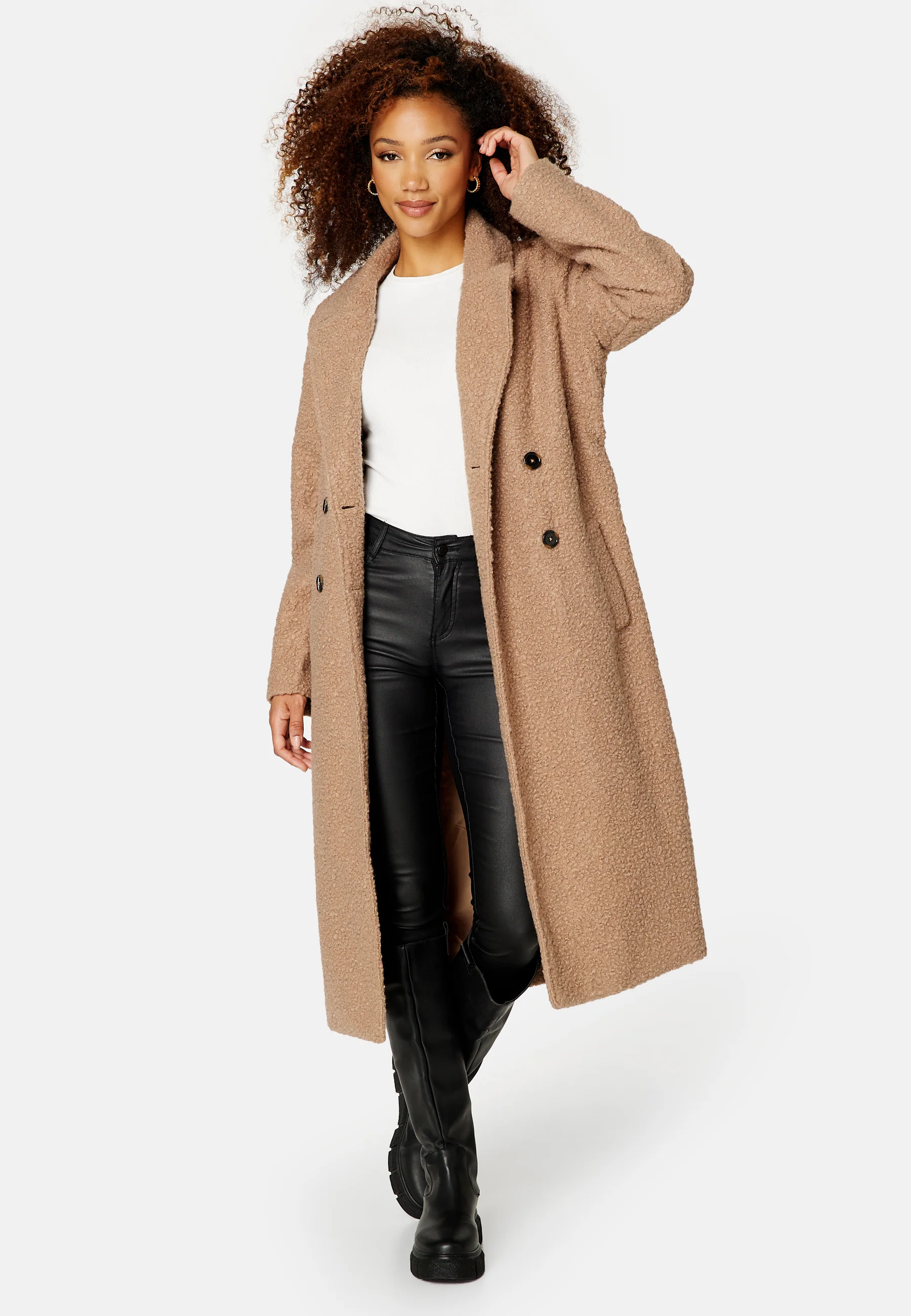 Gestina Bouclé Coat - Image 3