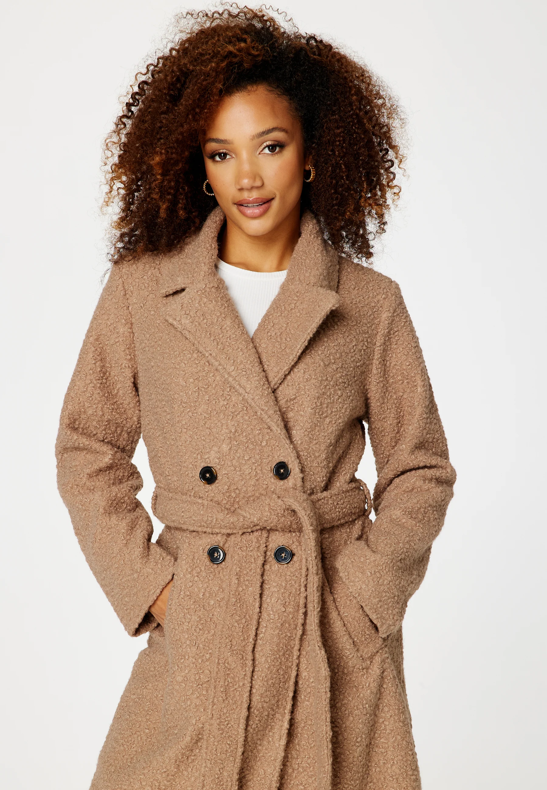 Gestina Bouclé Coat - Image 6