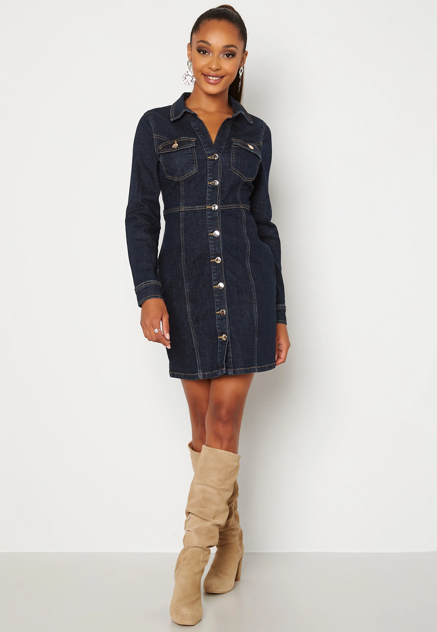 Giorgetta denim dress - Image 2