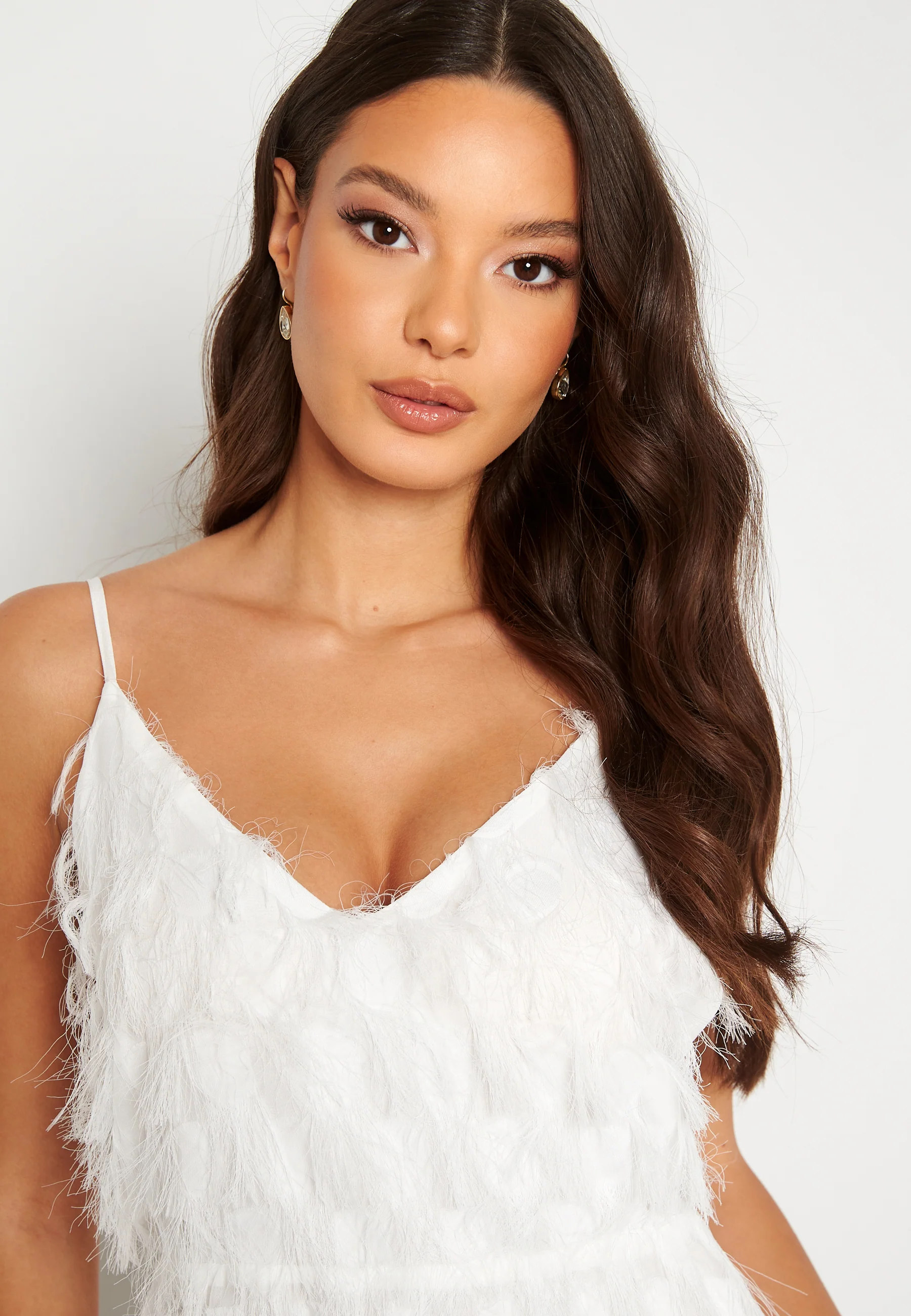 Gisele S/L Deep Back Midi Dress - Image 4