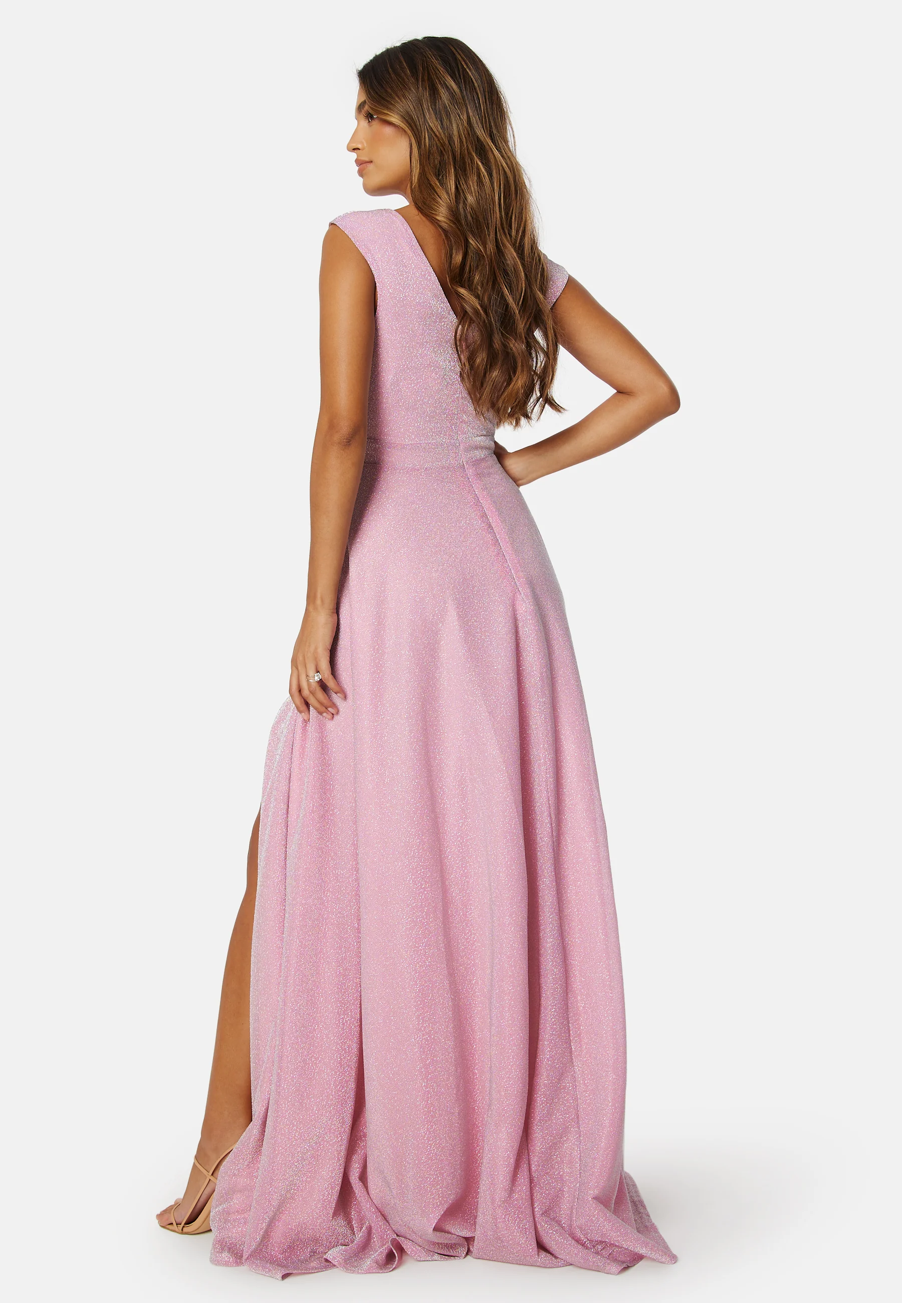 Glitter Wrap Maxi Dress - Image 2