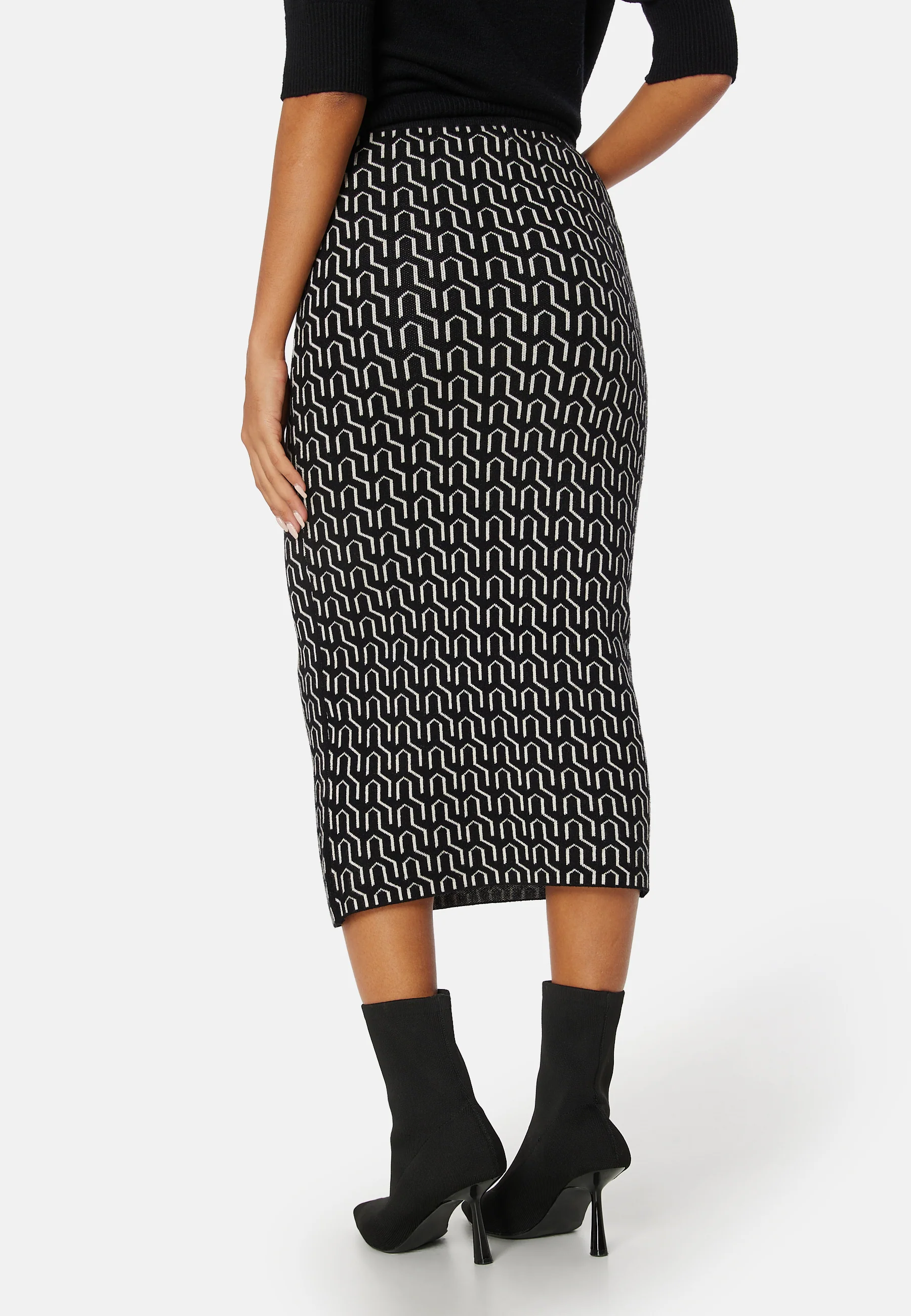Gold Needle Art 7/8 Pencil Skirt - Image 2