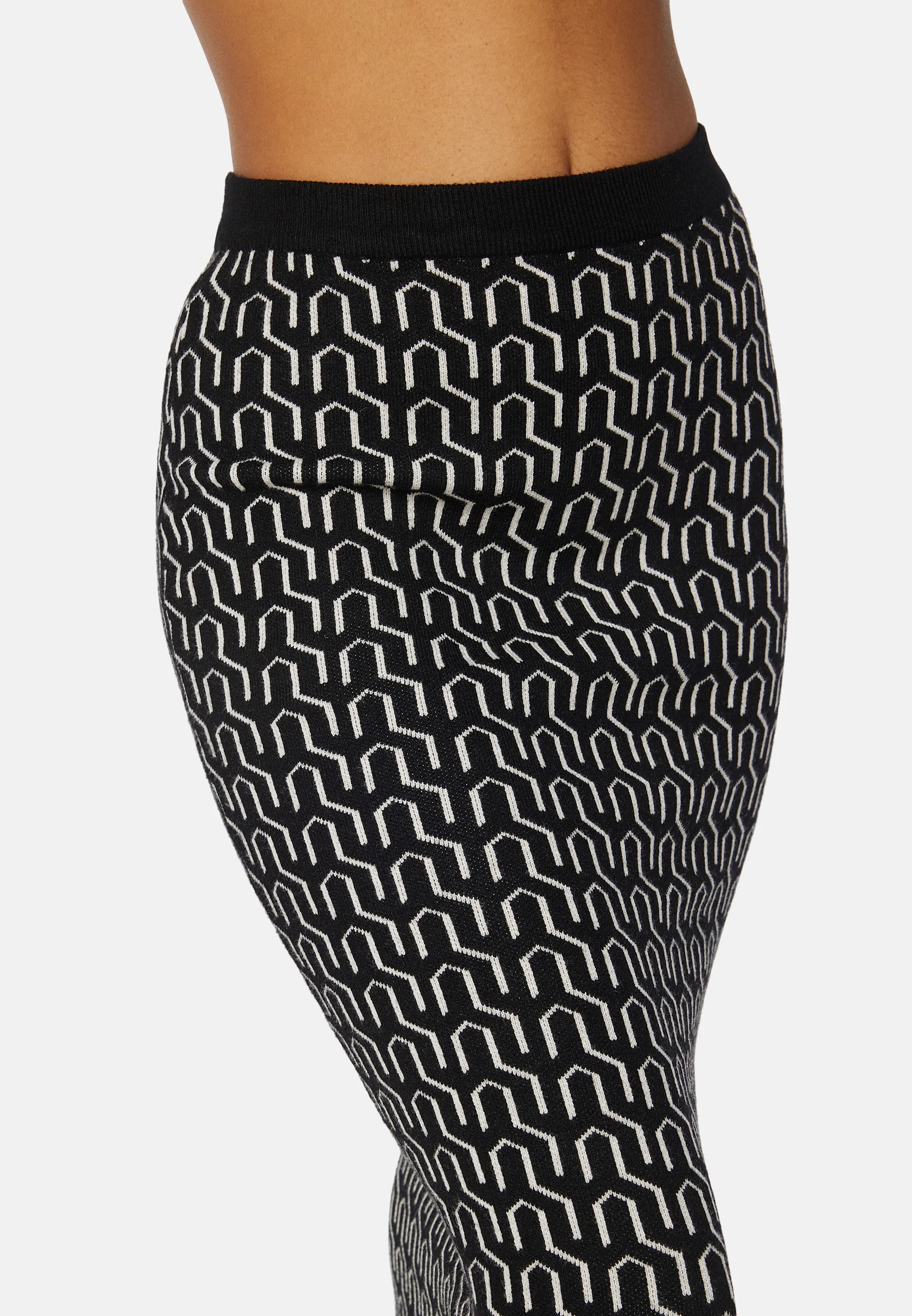 Gold Needle Art 7/8 Pencil Skirt - Image 4