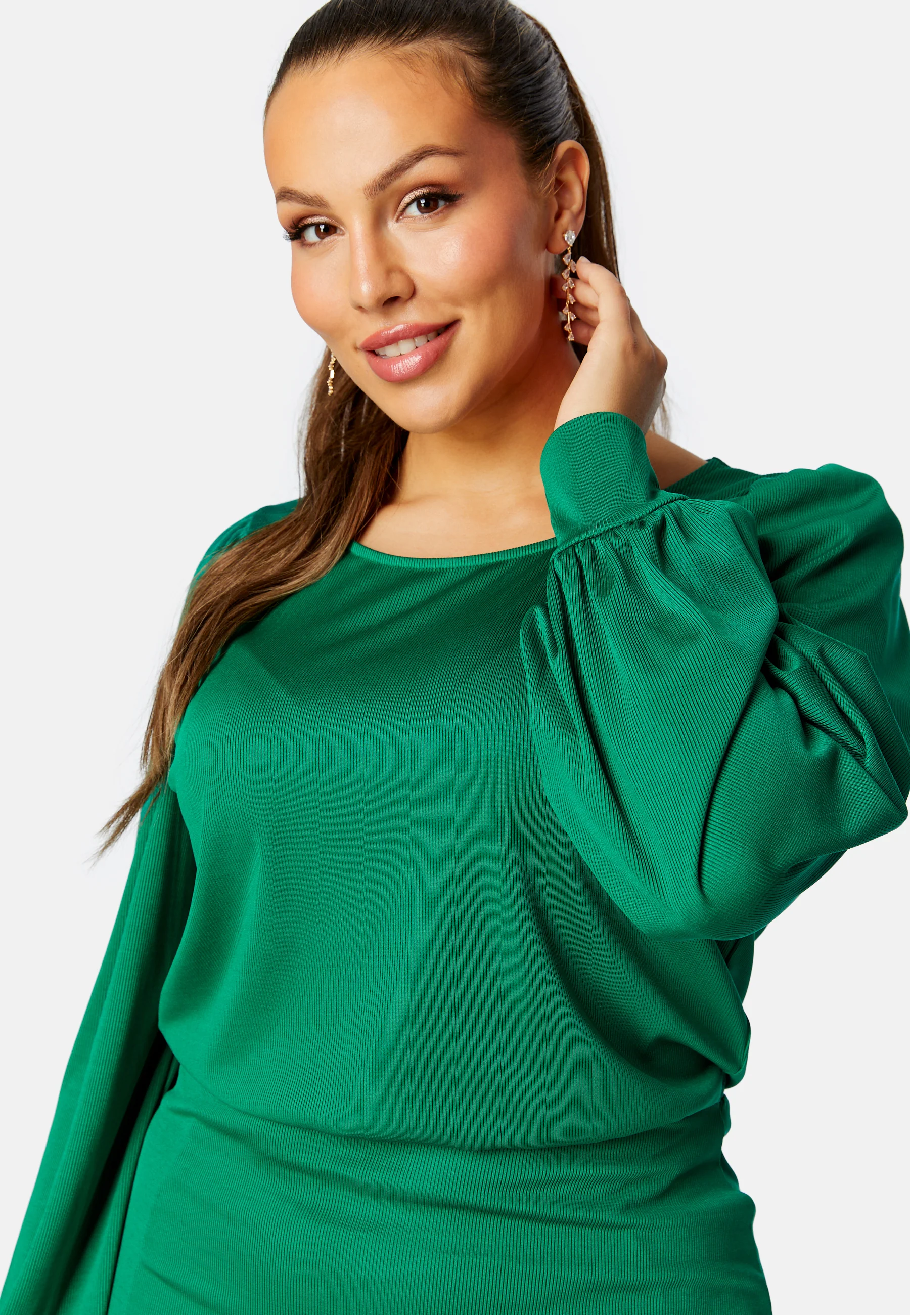 Gry Balloon Sleeve Dress - Image 9