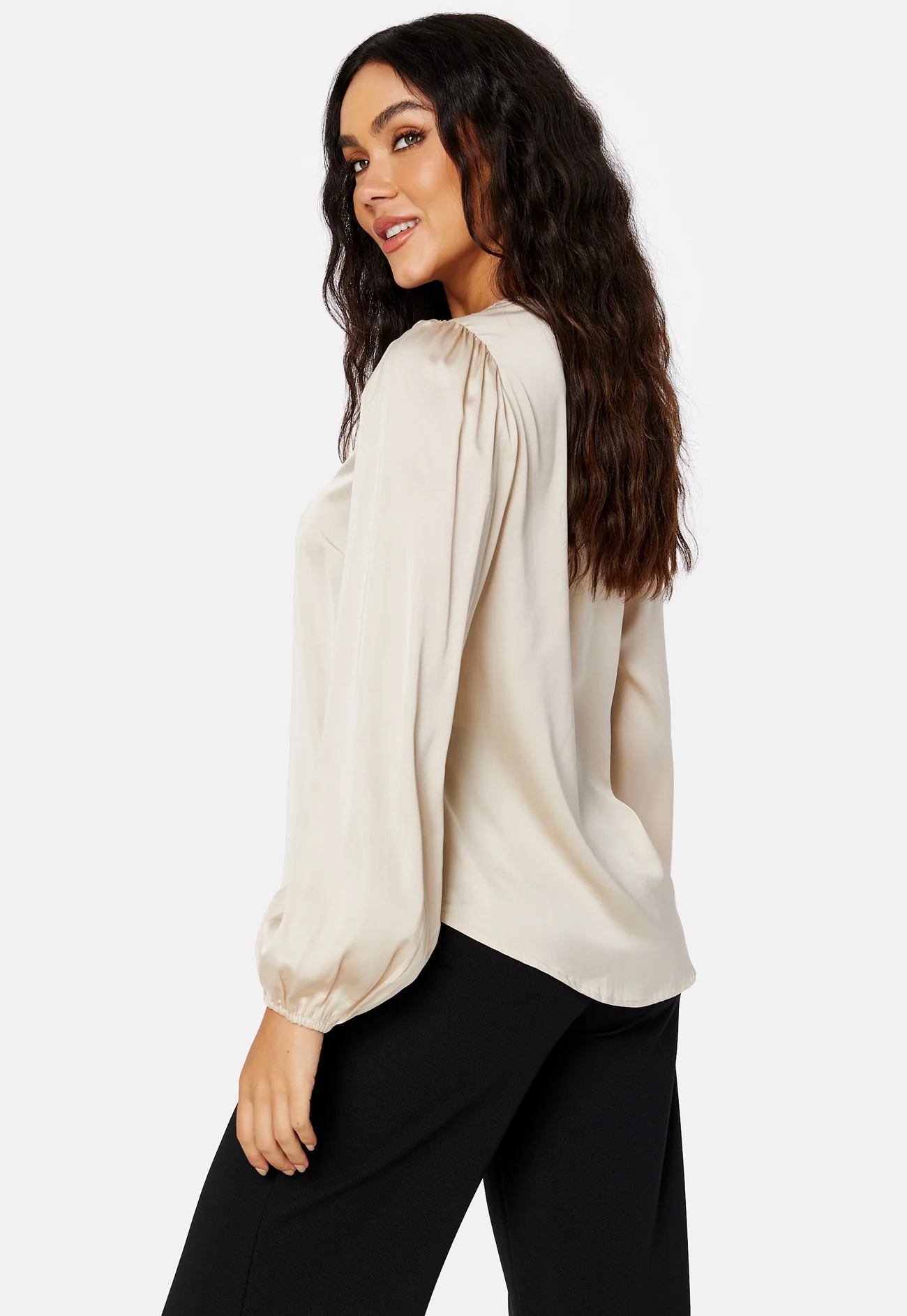 Gwenny Satin Blouse - Image 3