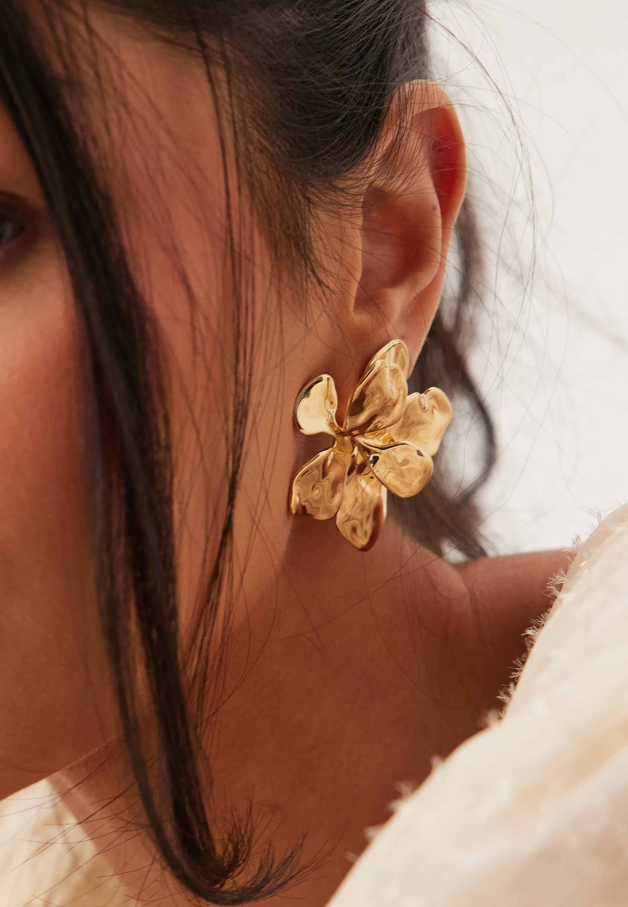 Halen Earrings Gold-plated - Image 2