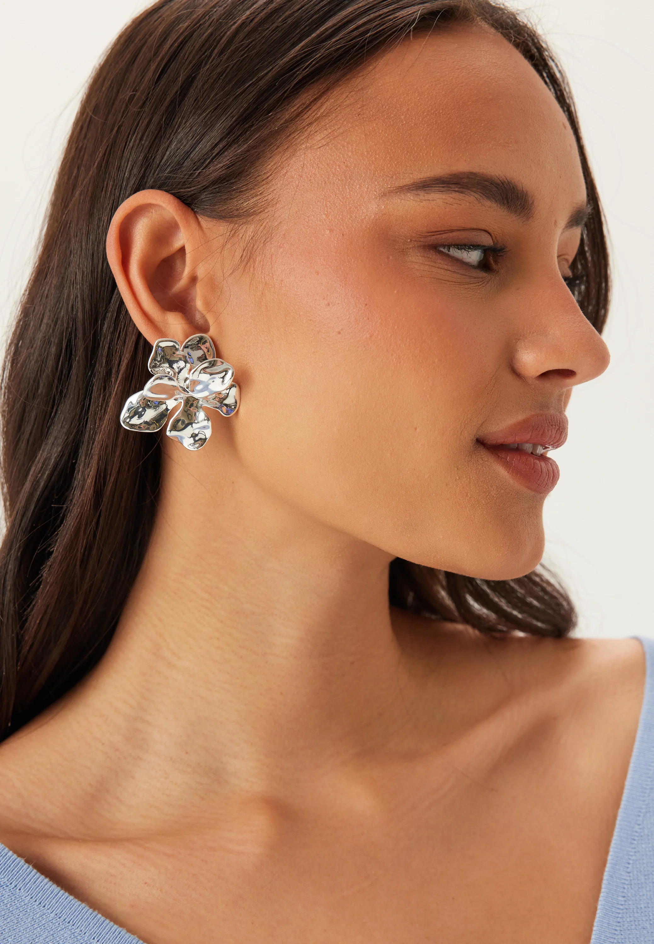 Halen Earrings Silver-plated - Image 2