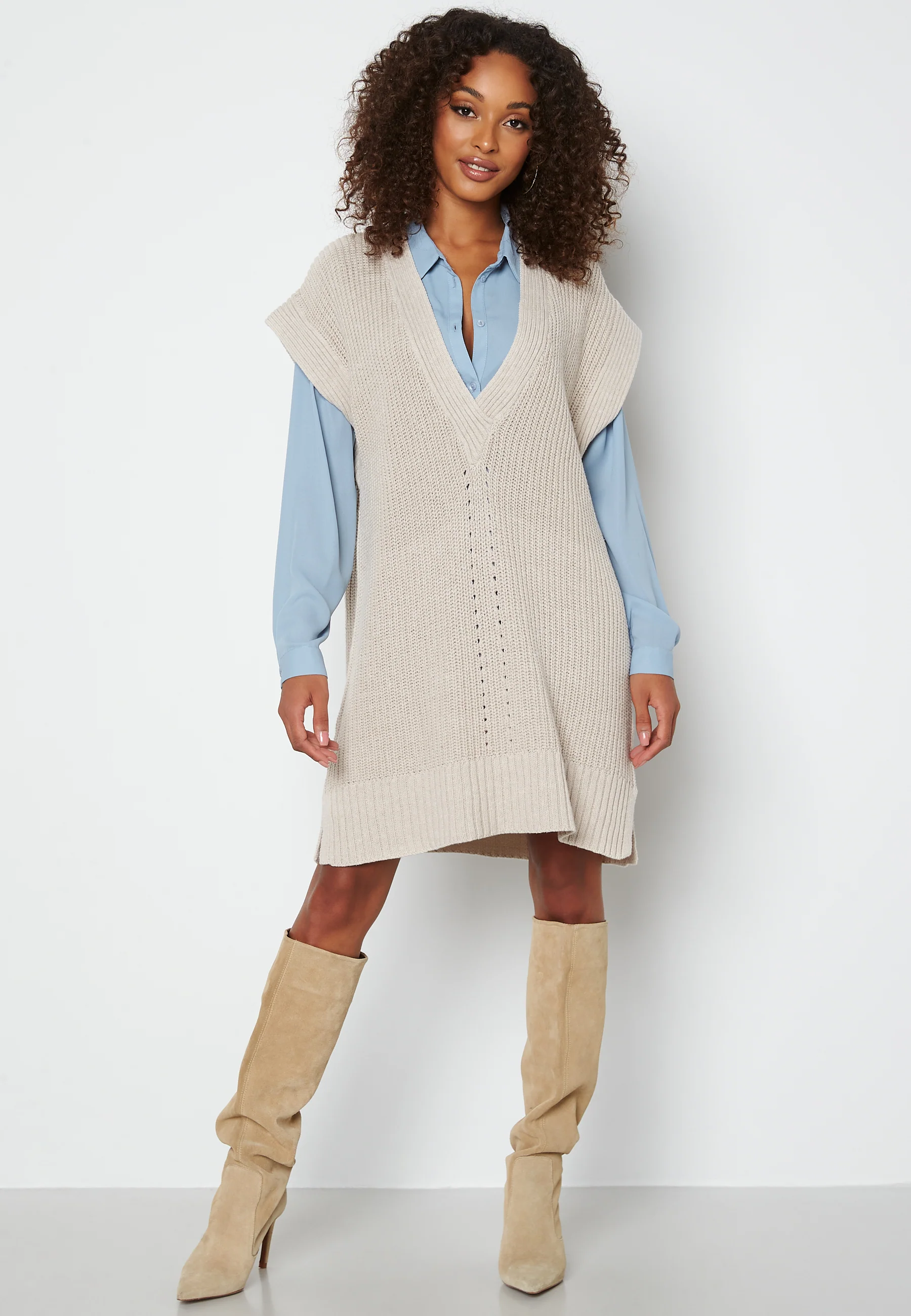 Halsey Knit Waistcoat - Image 2