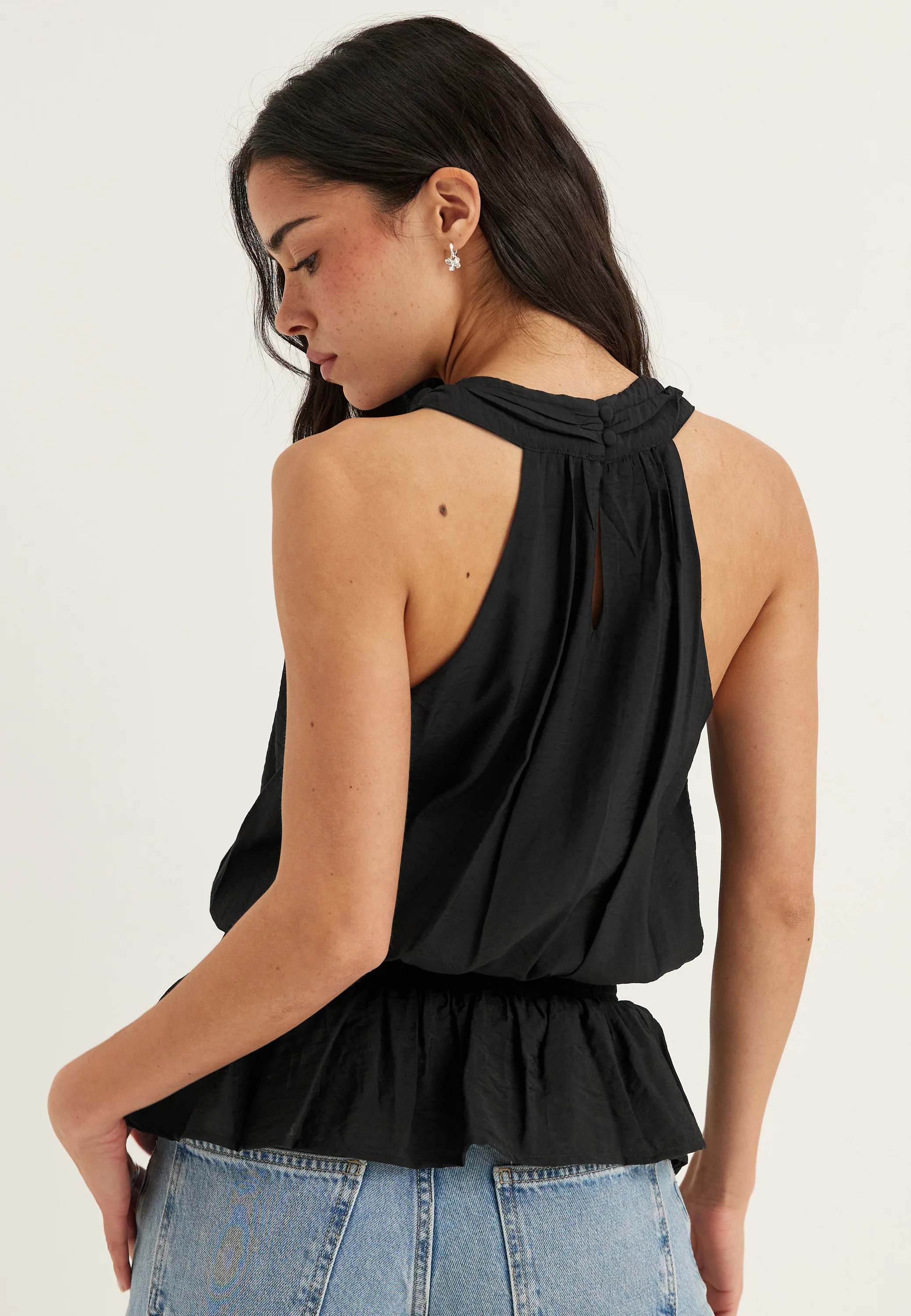 Halter Neck Blouse - Image 2