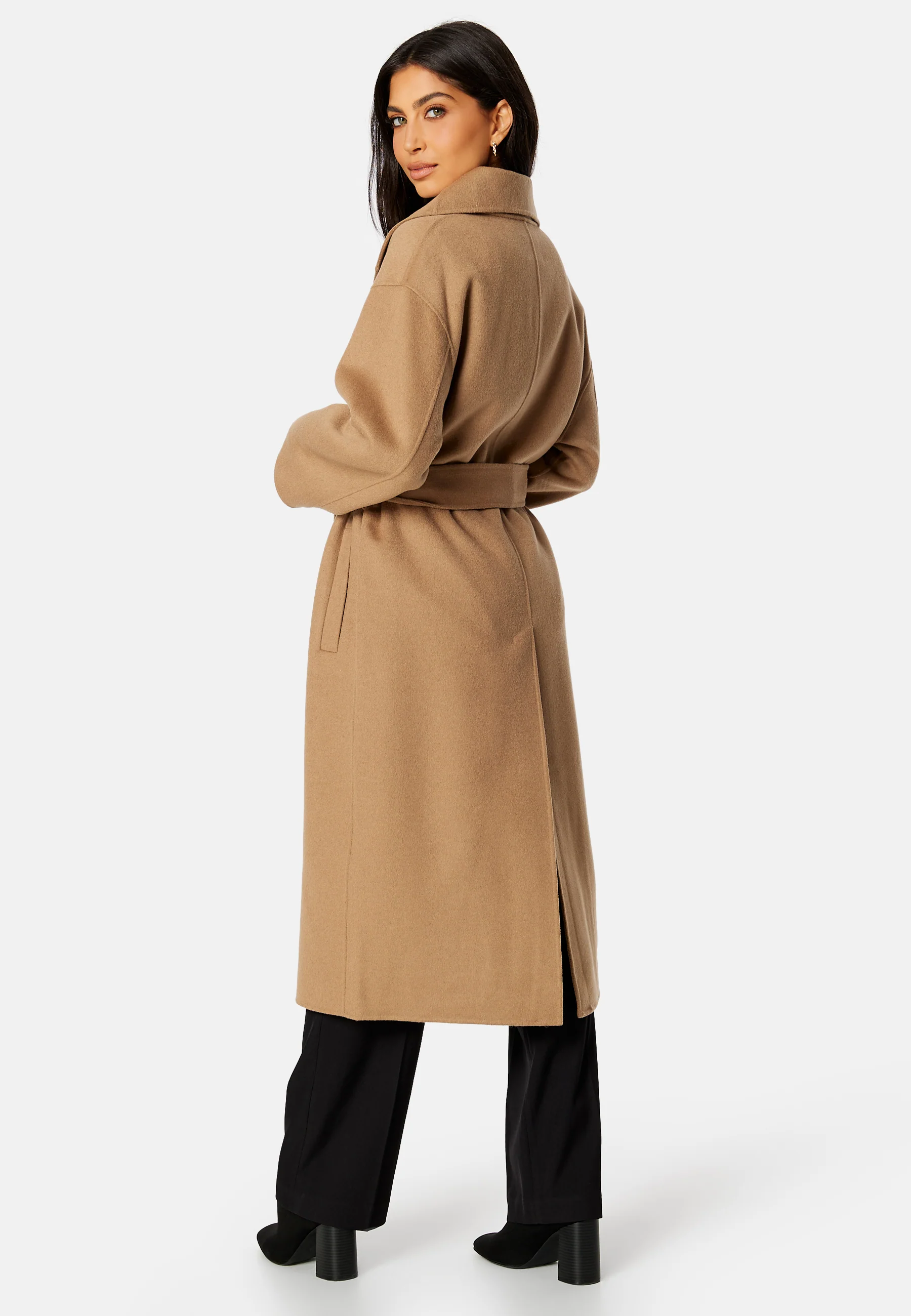 Handstitched Belted Coat - Image 3