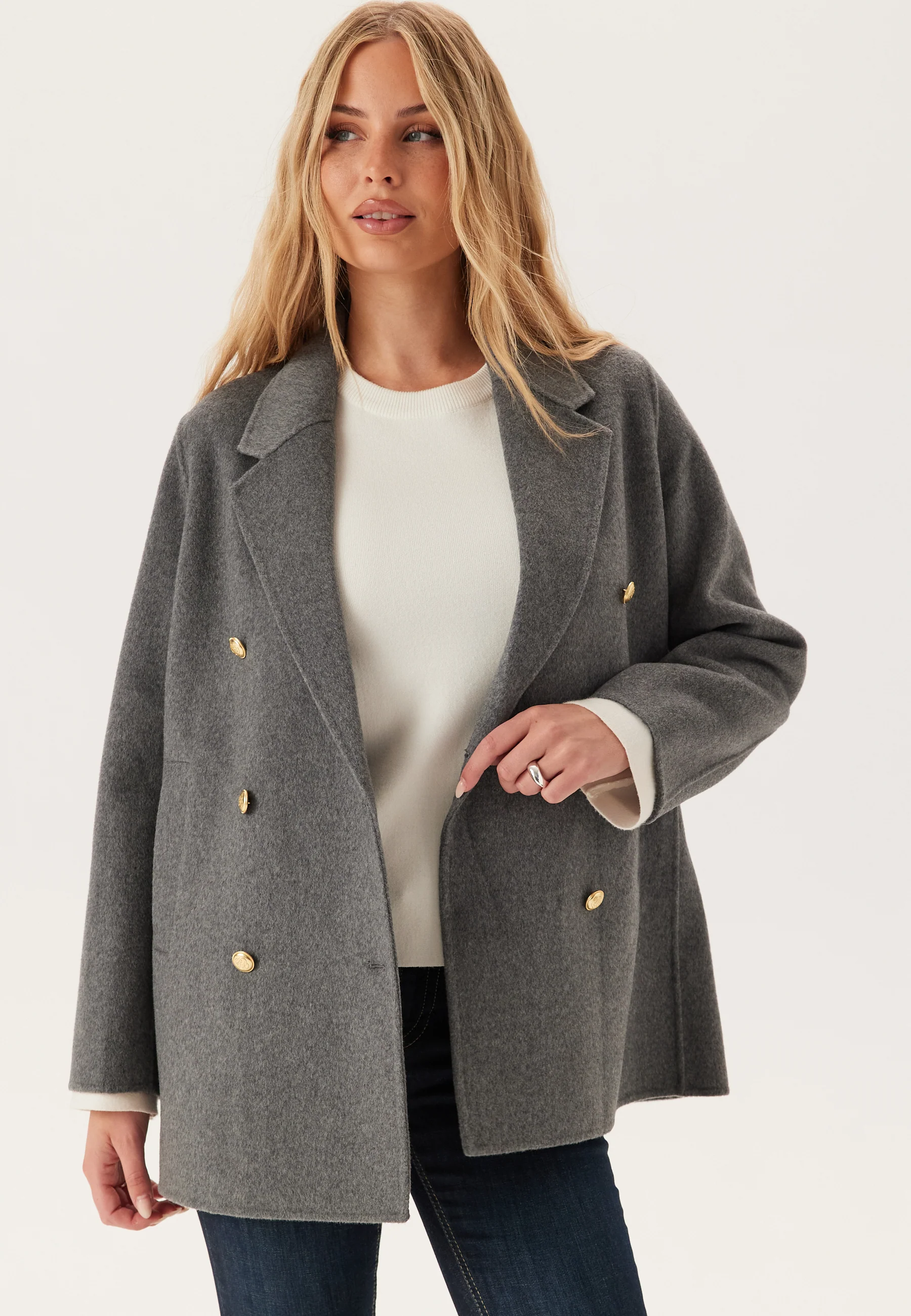 Handstitched Peacoat