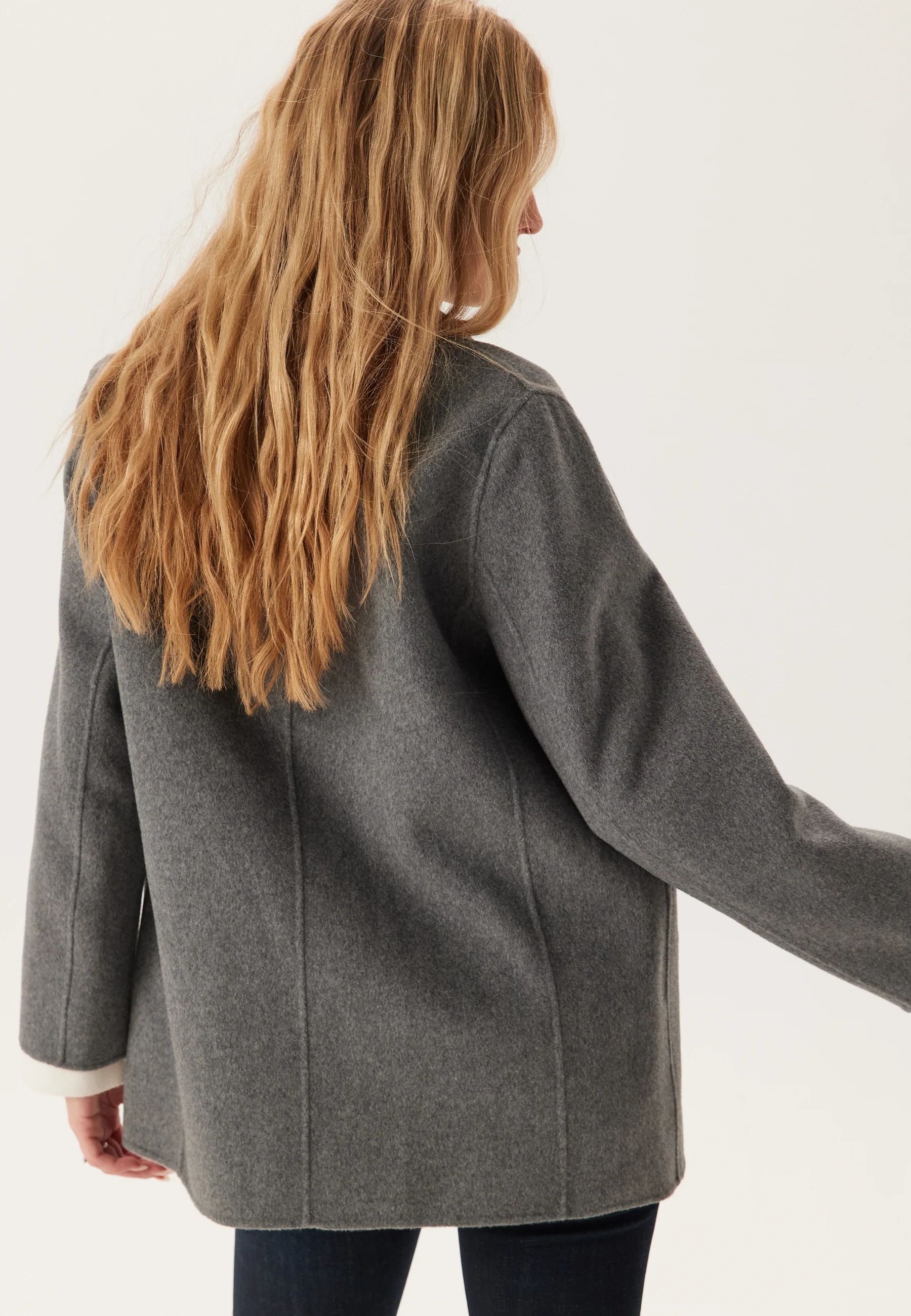 Handstitched Peacoat - Image 2