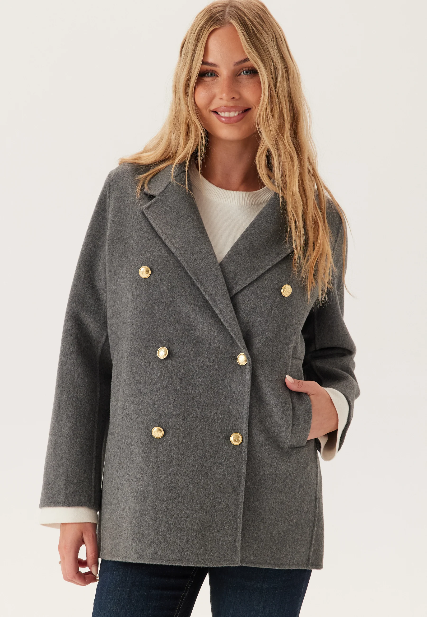 Handstitched Peacoat - Image 4