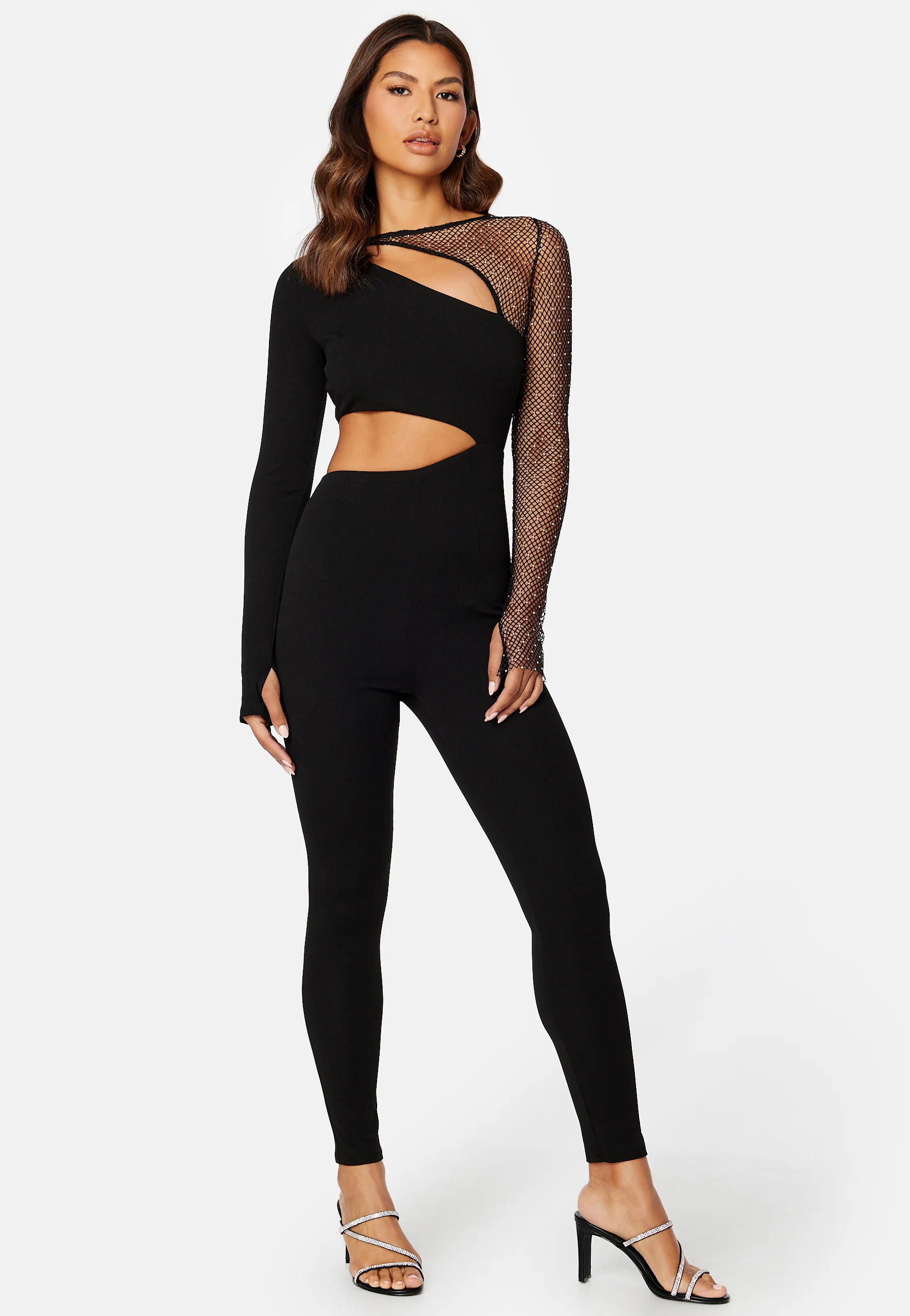 Hanna Cut Out Catsuit - Image 2