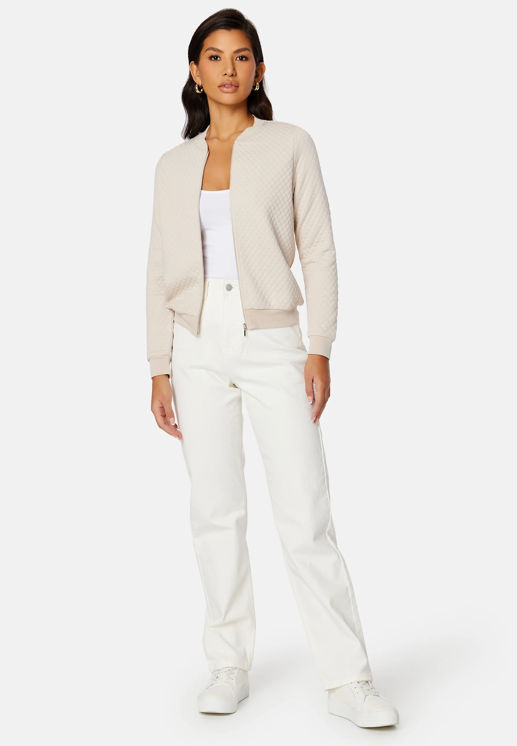 Hanna quilted bomber jacket - Image 9
