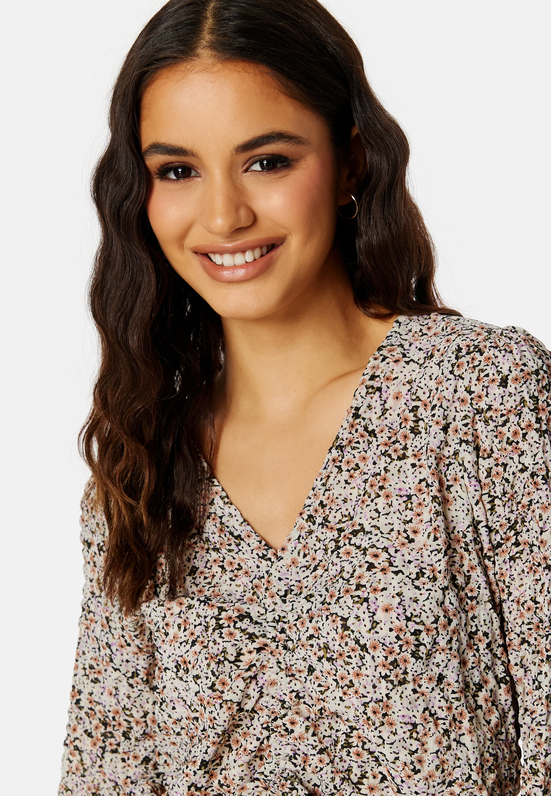 Heidi L/S Ruching Top - Image 5