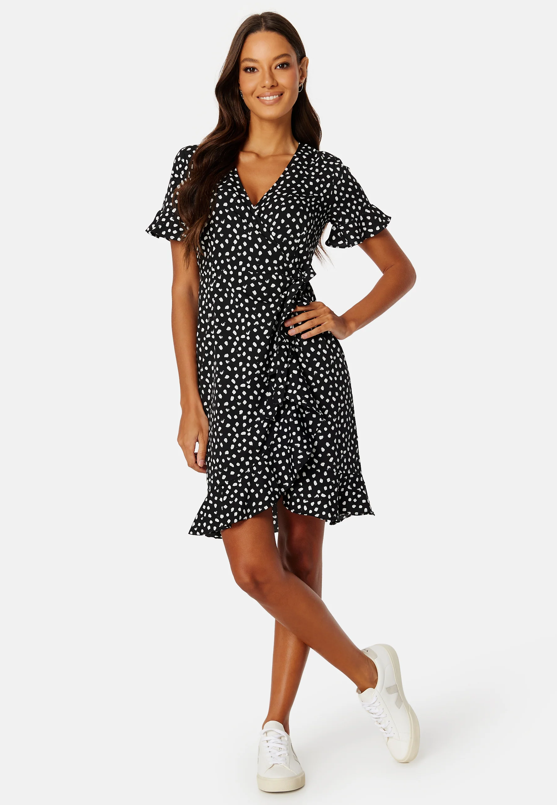 Henna 2/4 Wrap Dress - Image 2