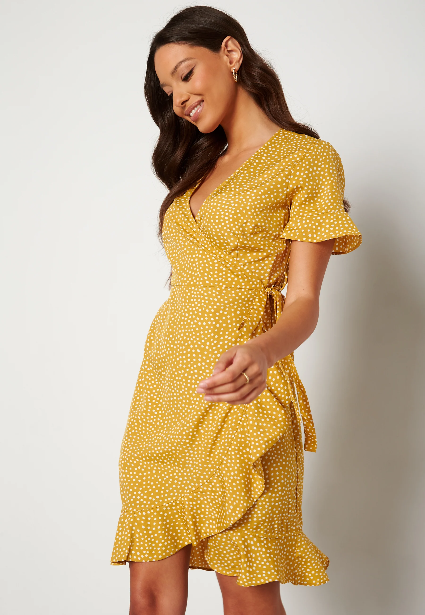 Henna 2/4 Wrap Dress - Image 2
