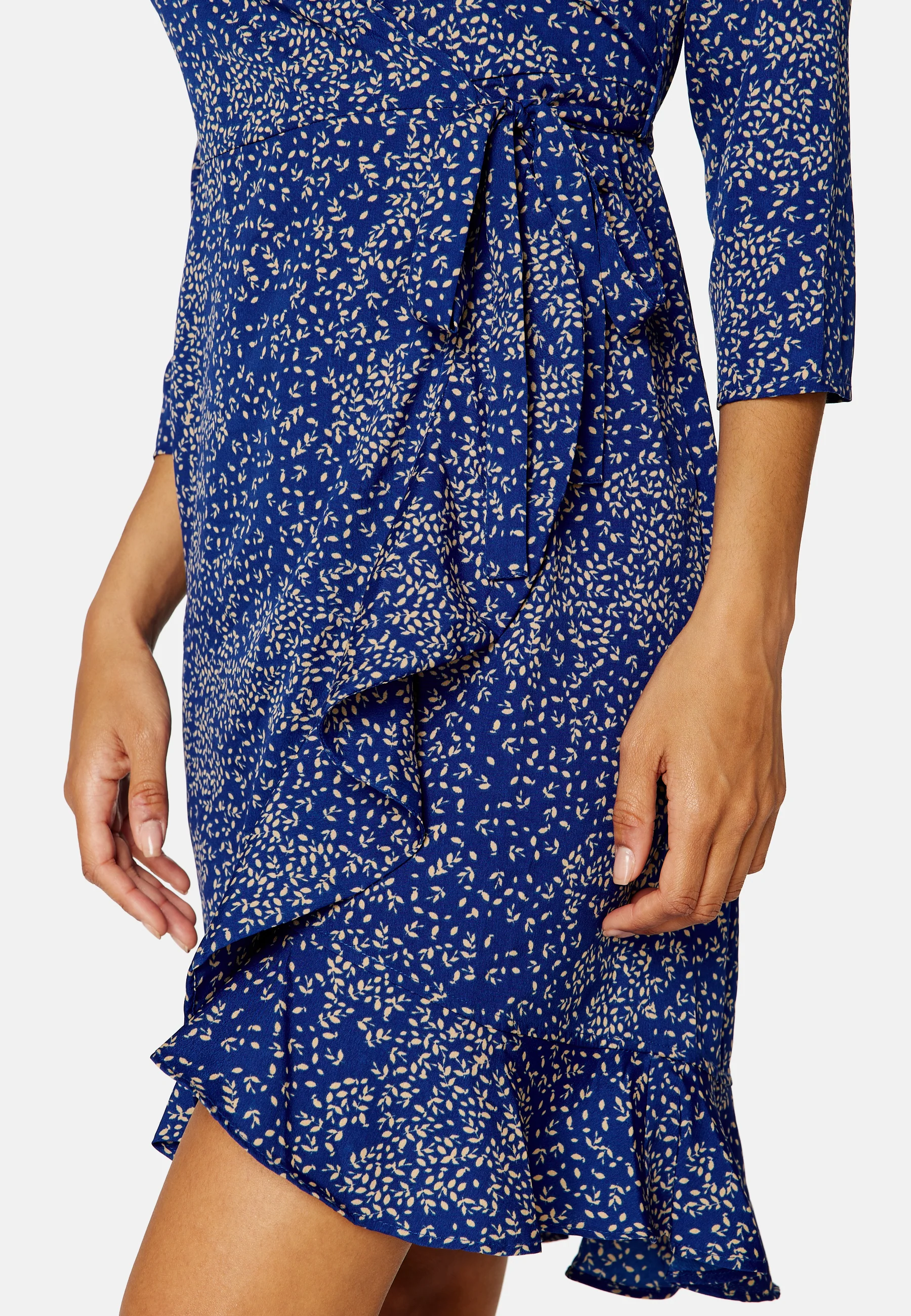 Henna 3/4 Wrap Dress - Image 4