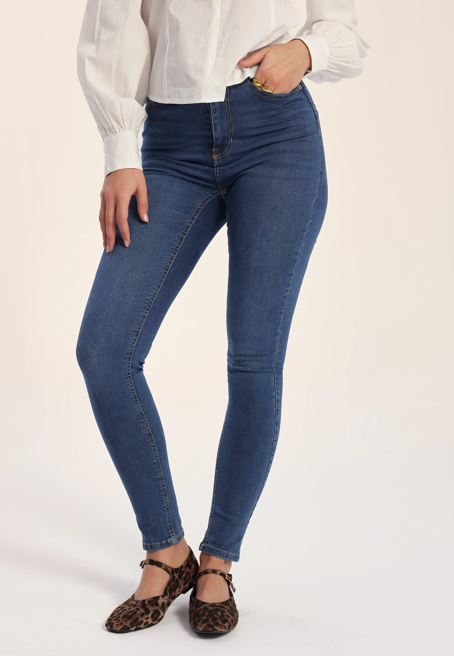 High Full length Superstretch Jeans - Image 7