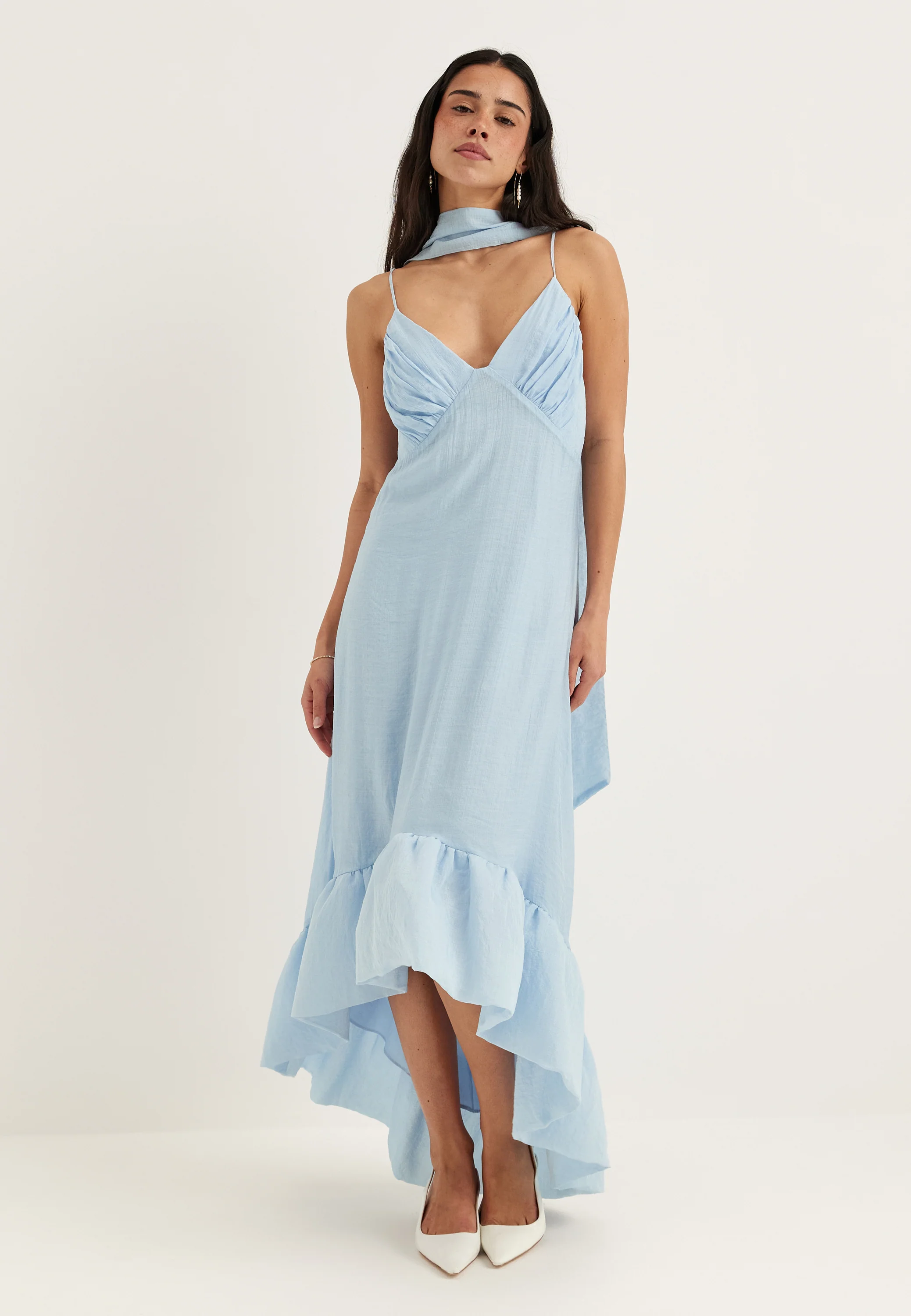 High Low Sheer Dress - Image 3