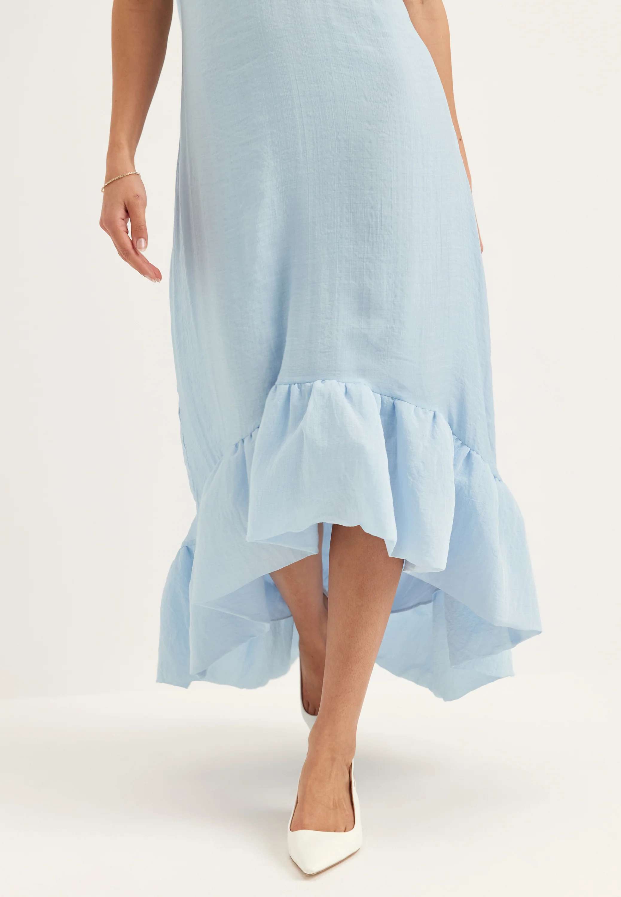 High Low Sheer Dress - Image 6