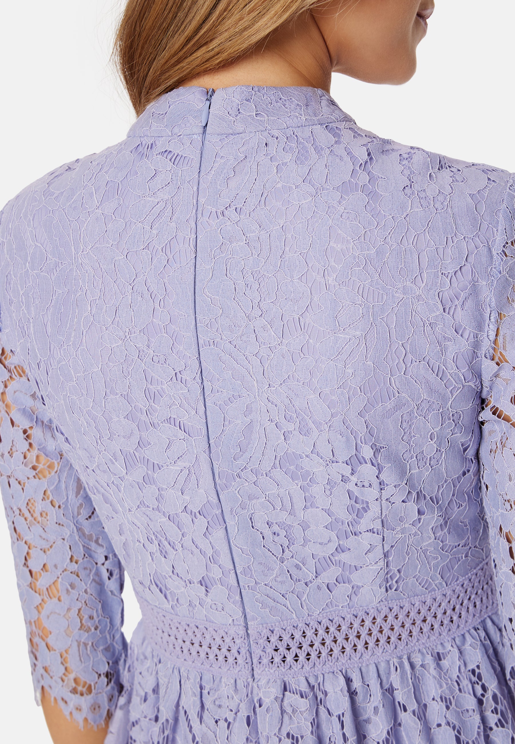 High Neck Lace Dress - Image 5