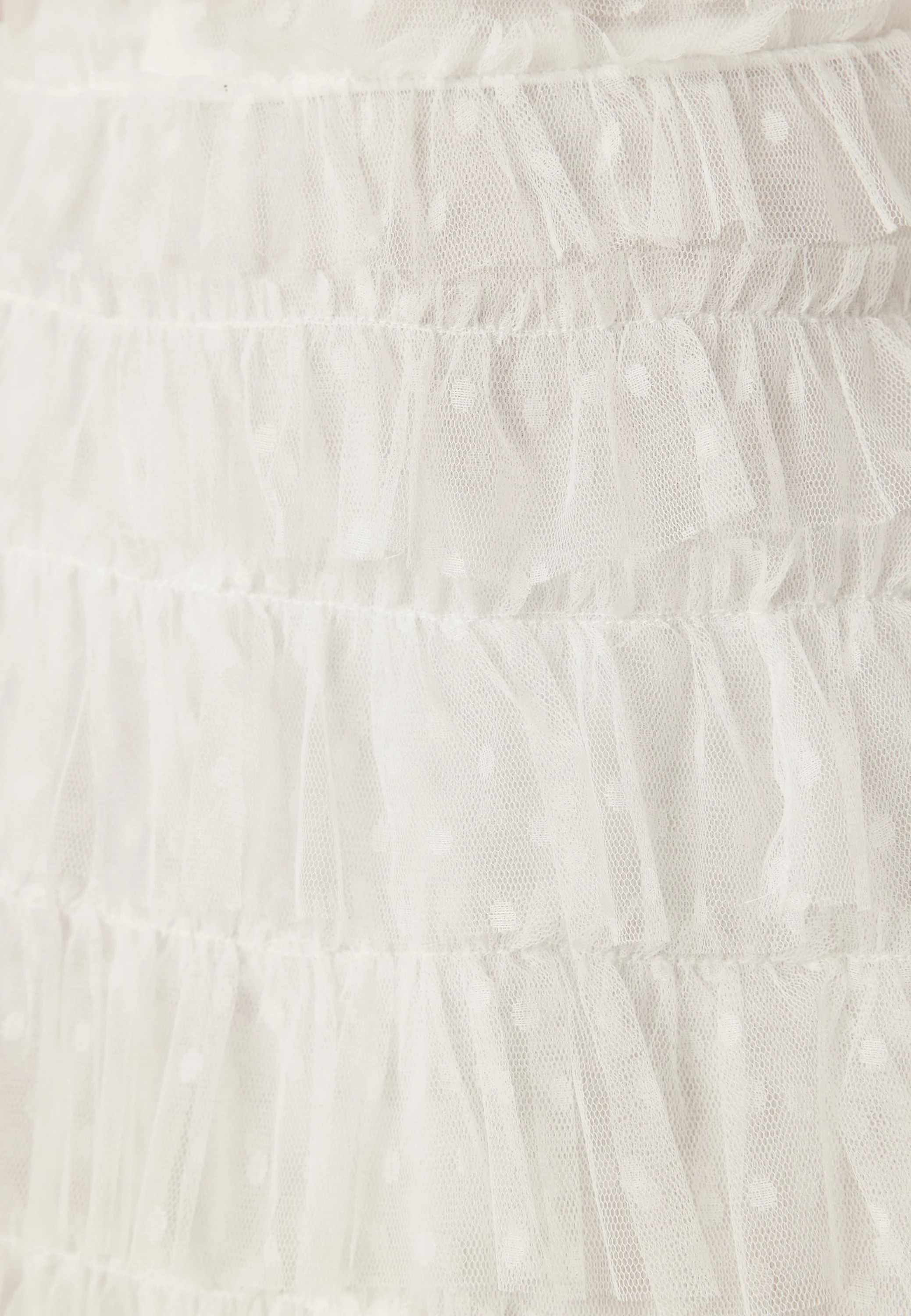 High Neck Tulle Frill Dress - Image 8