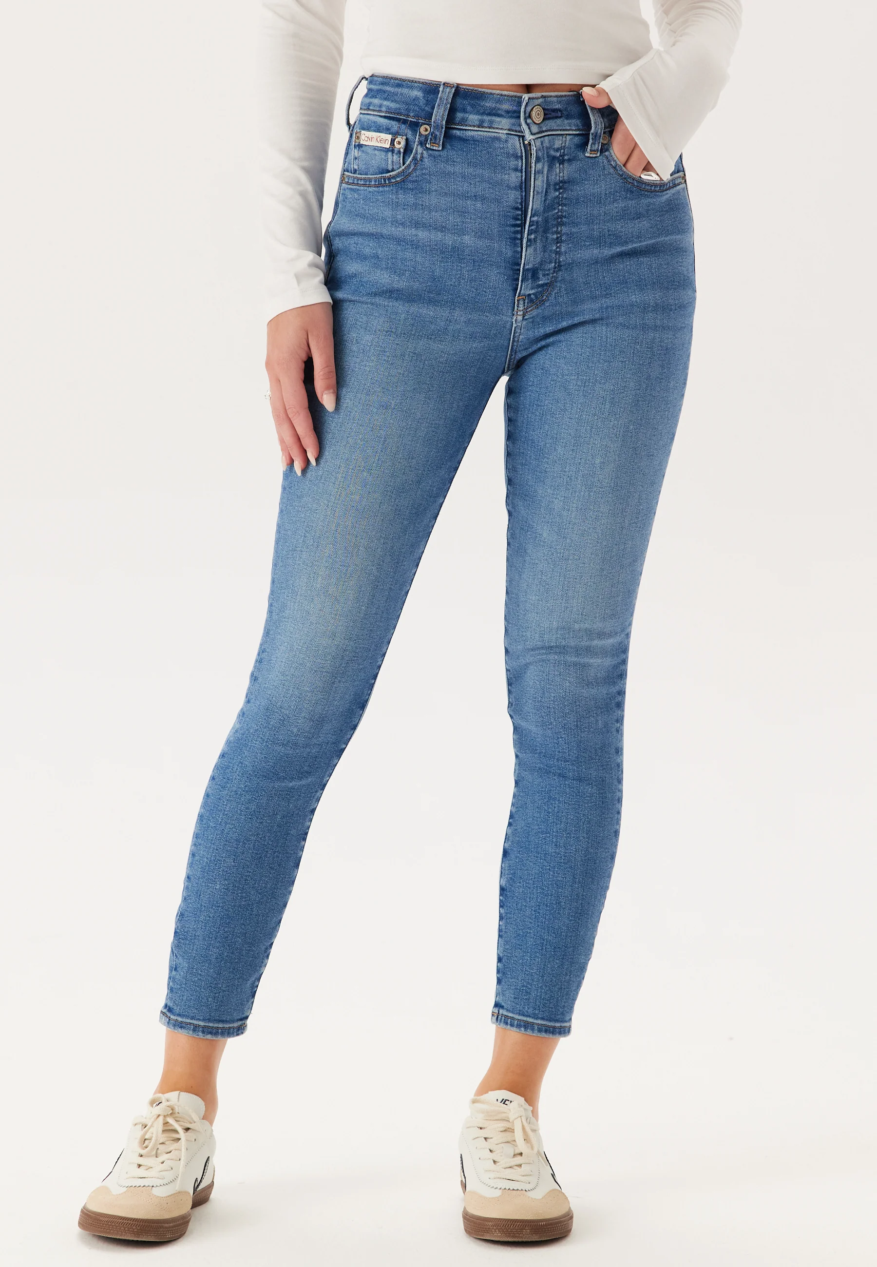 High Rise Skinny Ankle Jean Wild - Image 2
