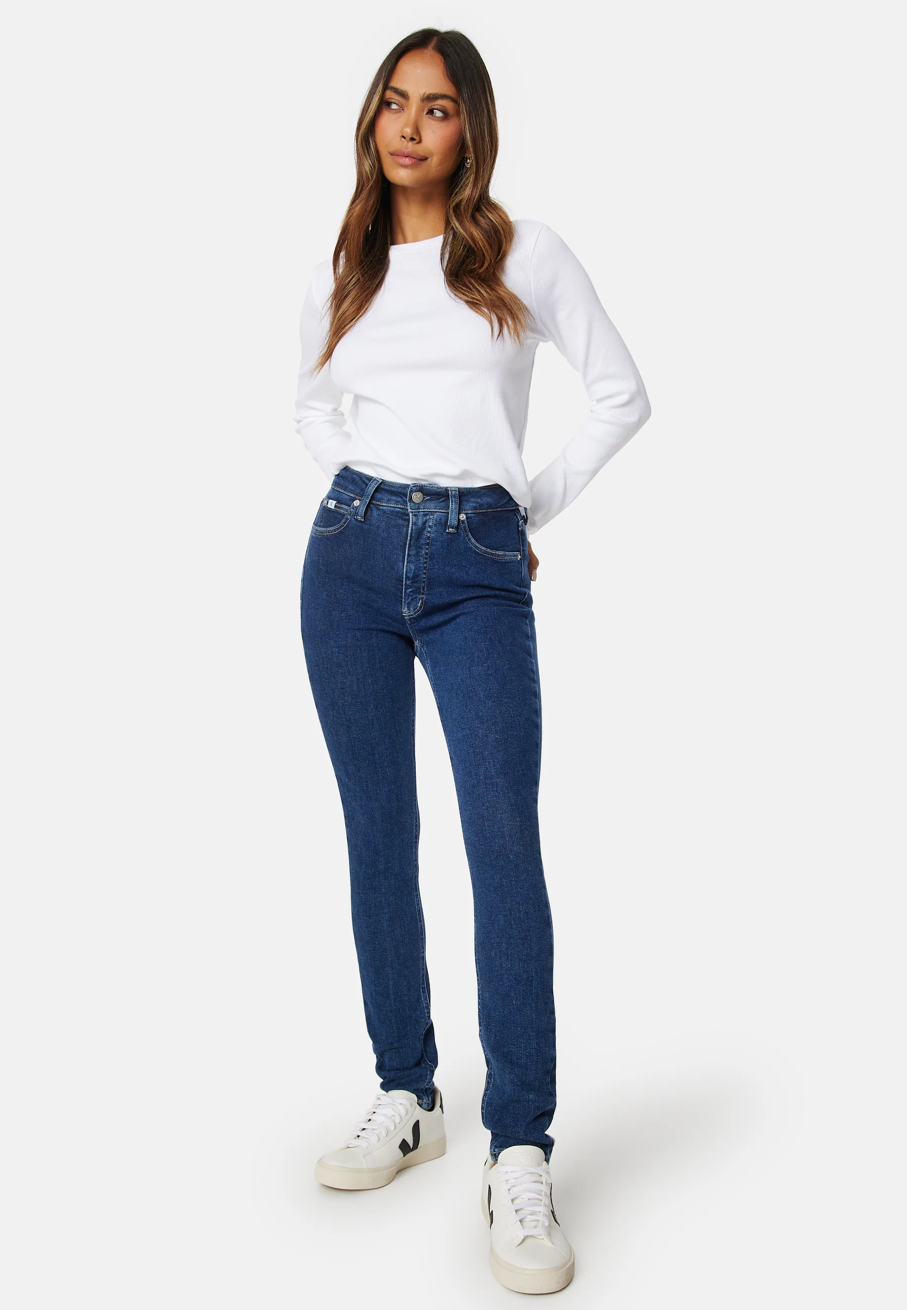 High Rise Skinny Jeans - Image 2