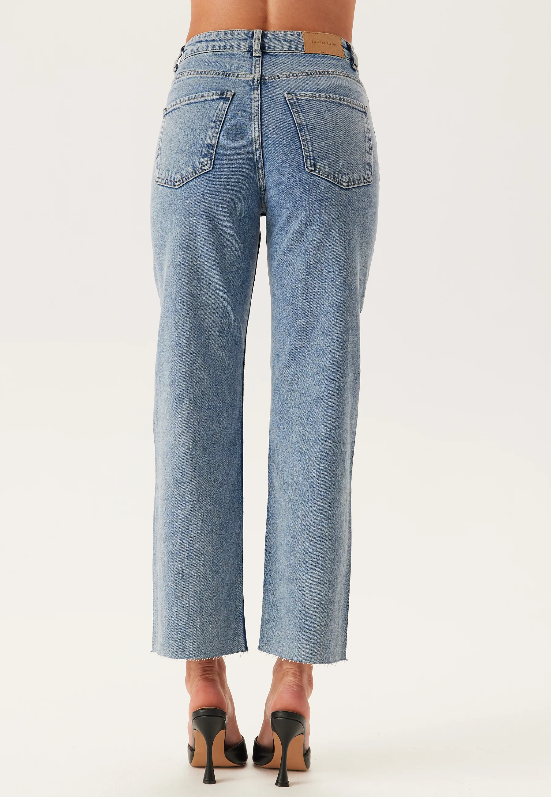 High Straight Ankle Jeans - Image 3