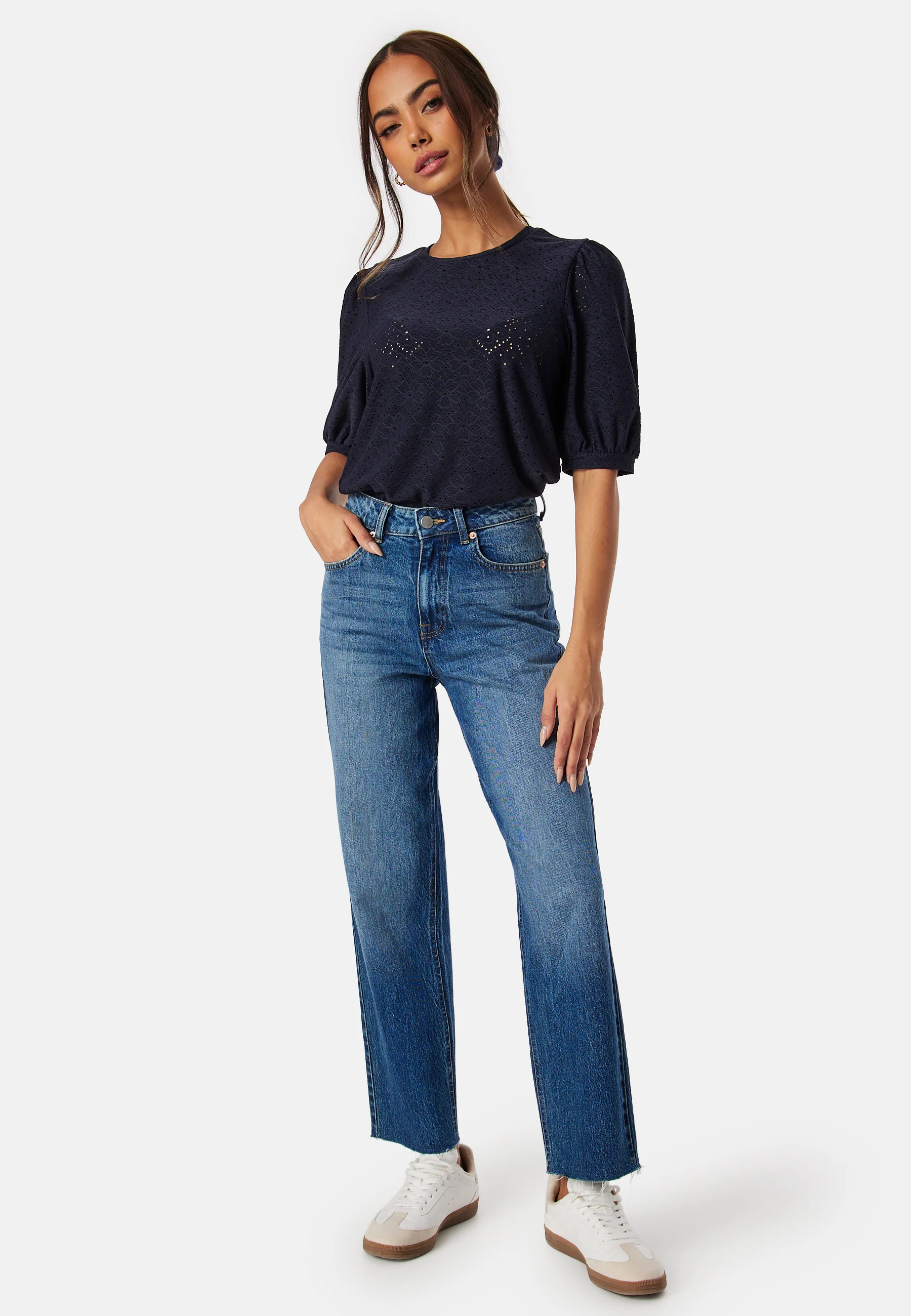 High Straight Ankle Jeans - Image 3