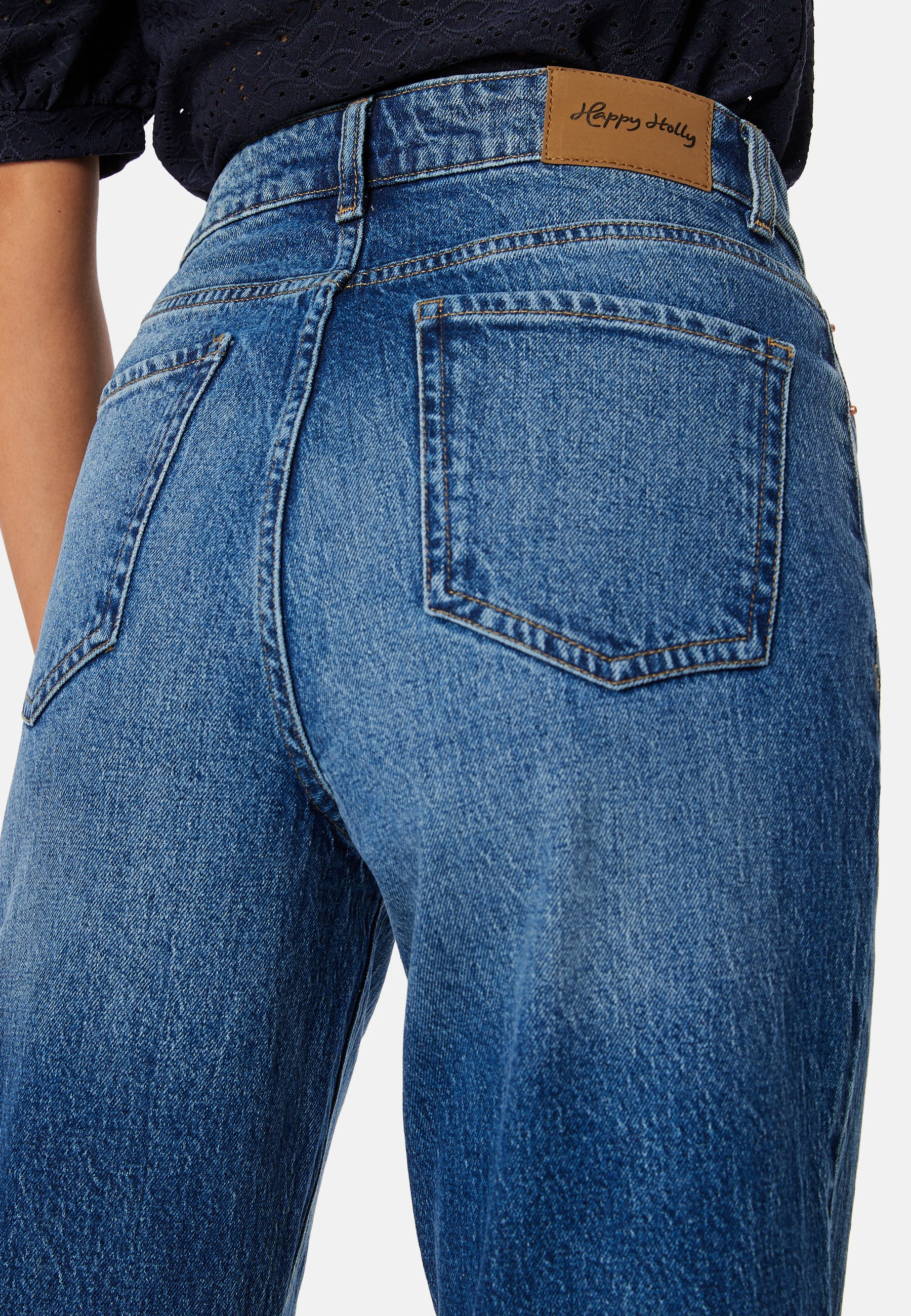 High Straight Ankle Jeans - Image 4
