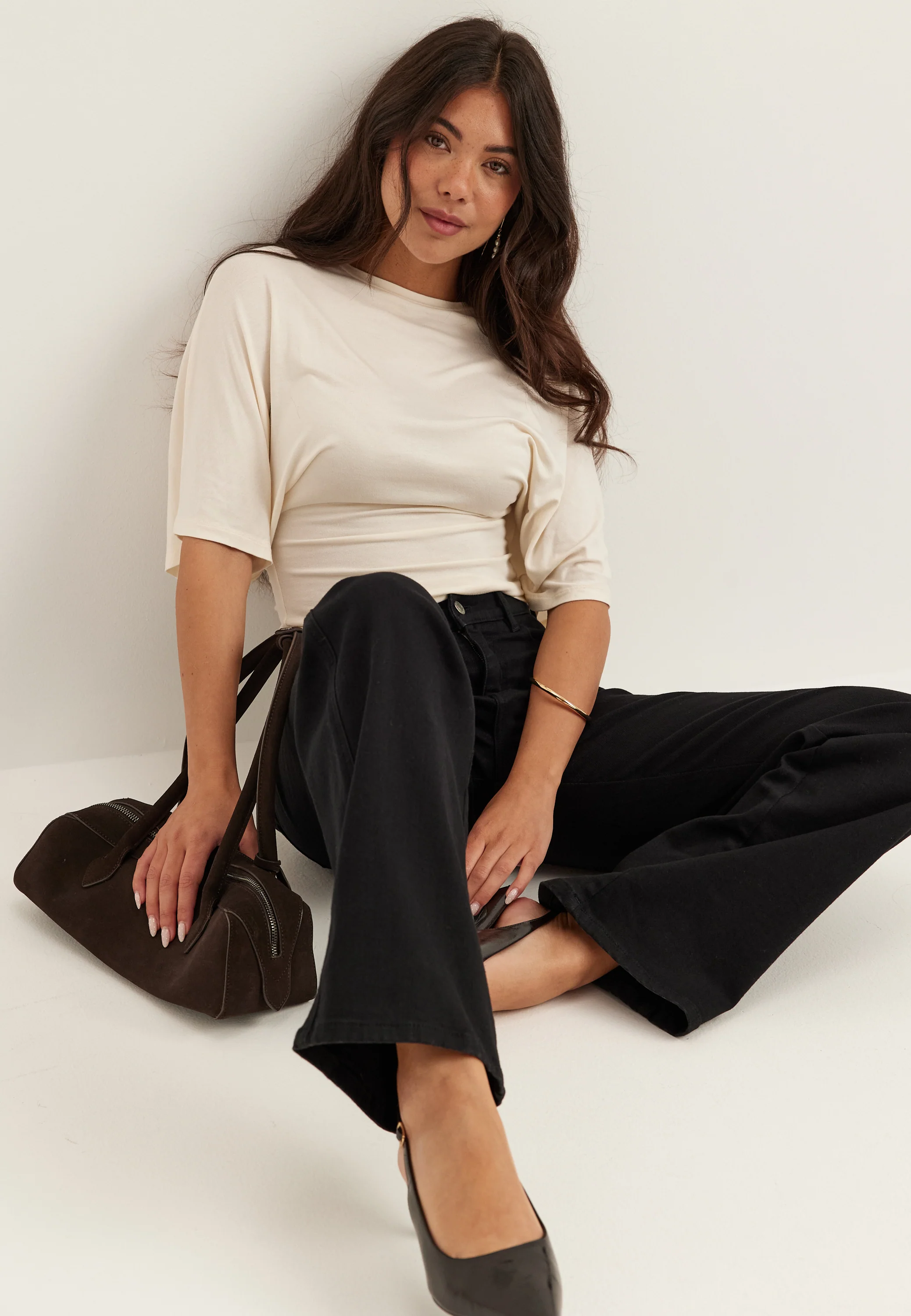 High Straight Leg Jeans - Image 5