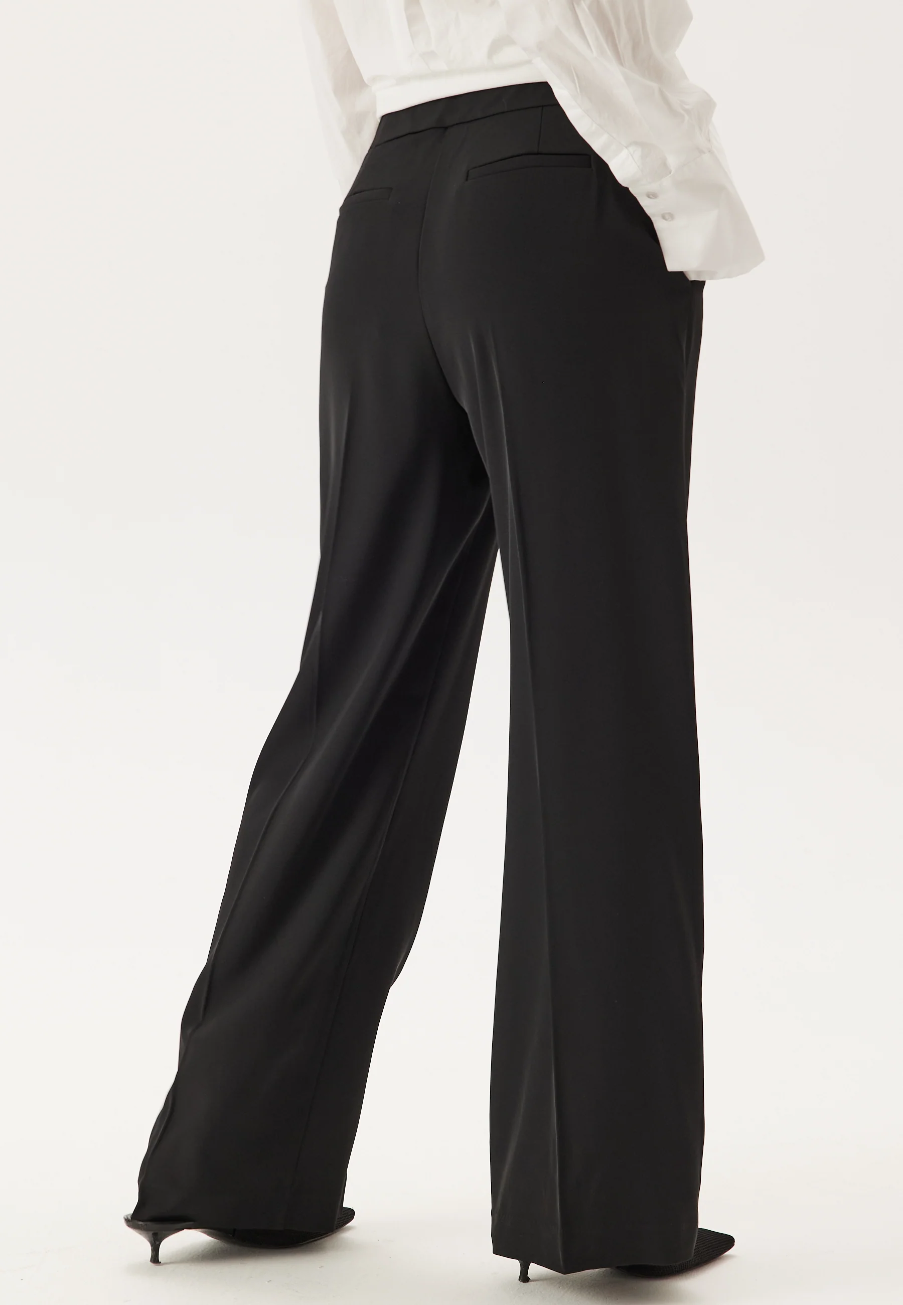 High Waist Wide Suit Pants - Image 2