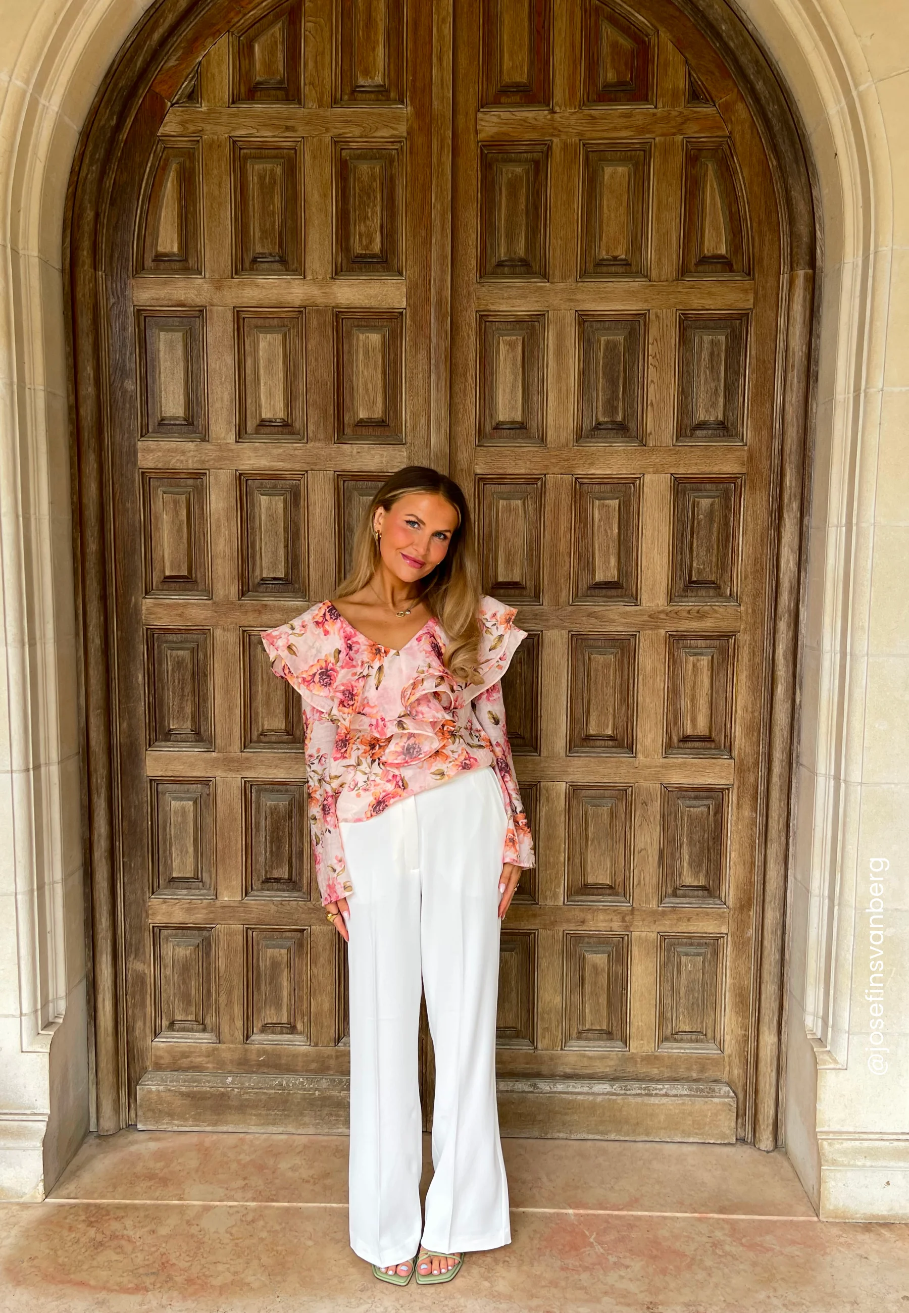 High Waist Wide Suit Pants - Image 2