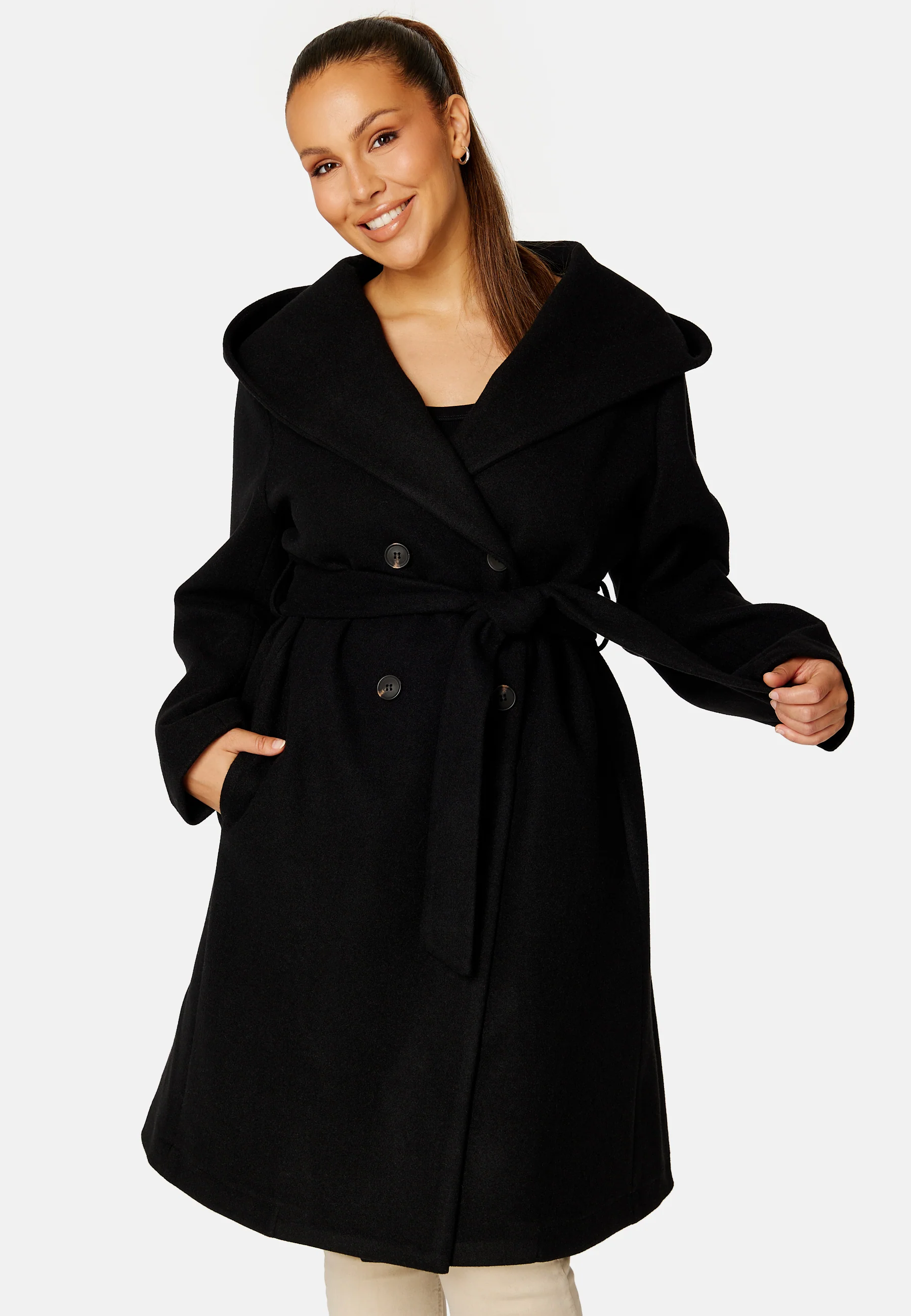 Hillevi Hooded Coat - Image 5
