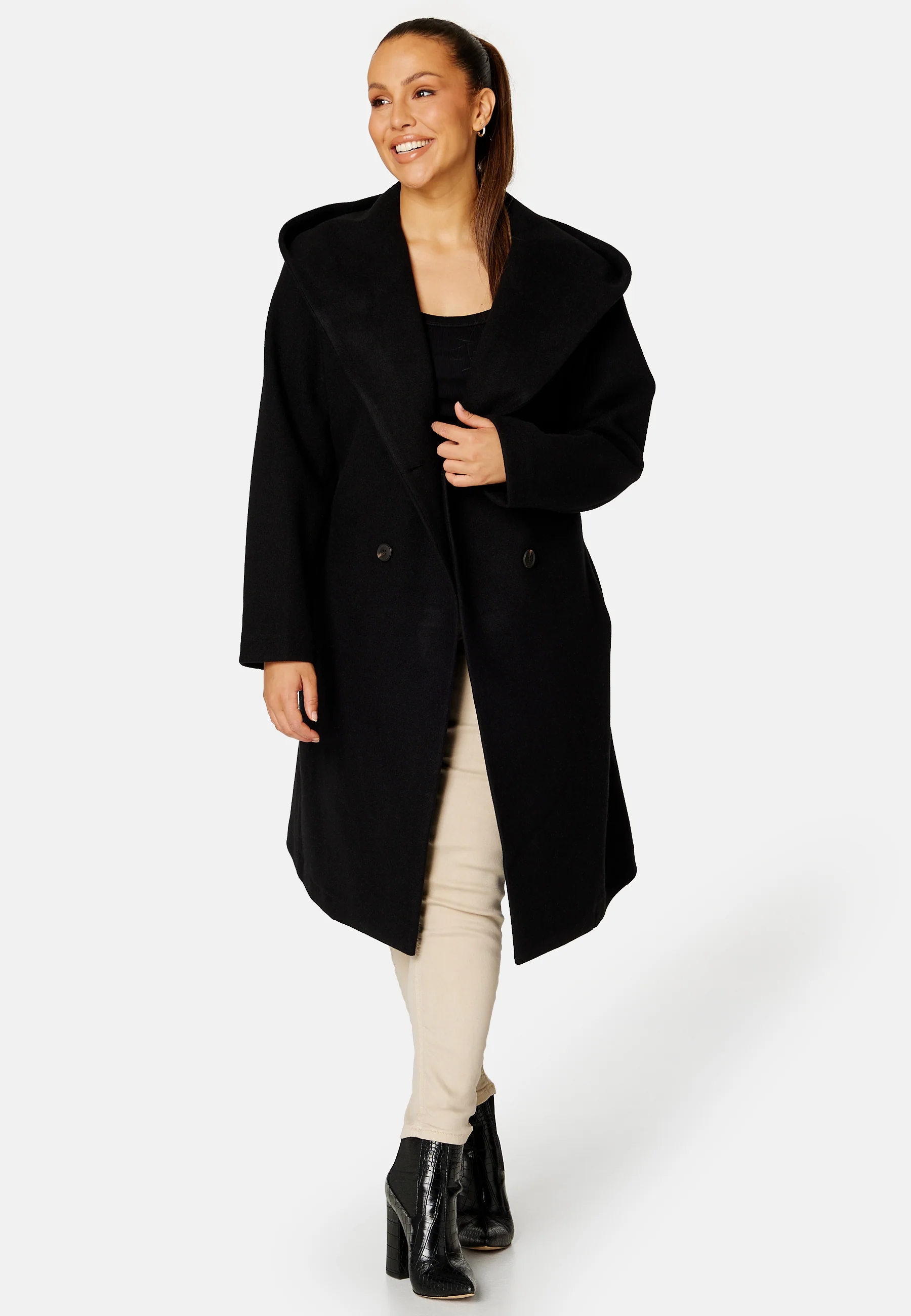 Hillevi Hooded Coat - Image 6