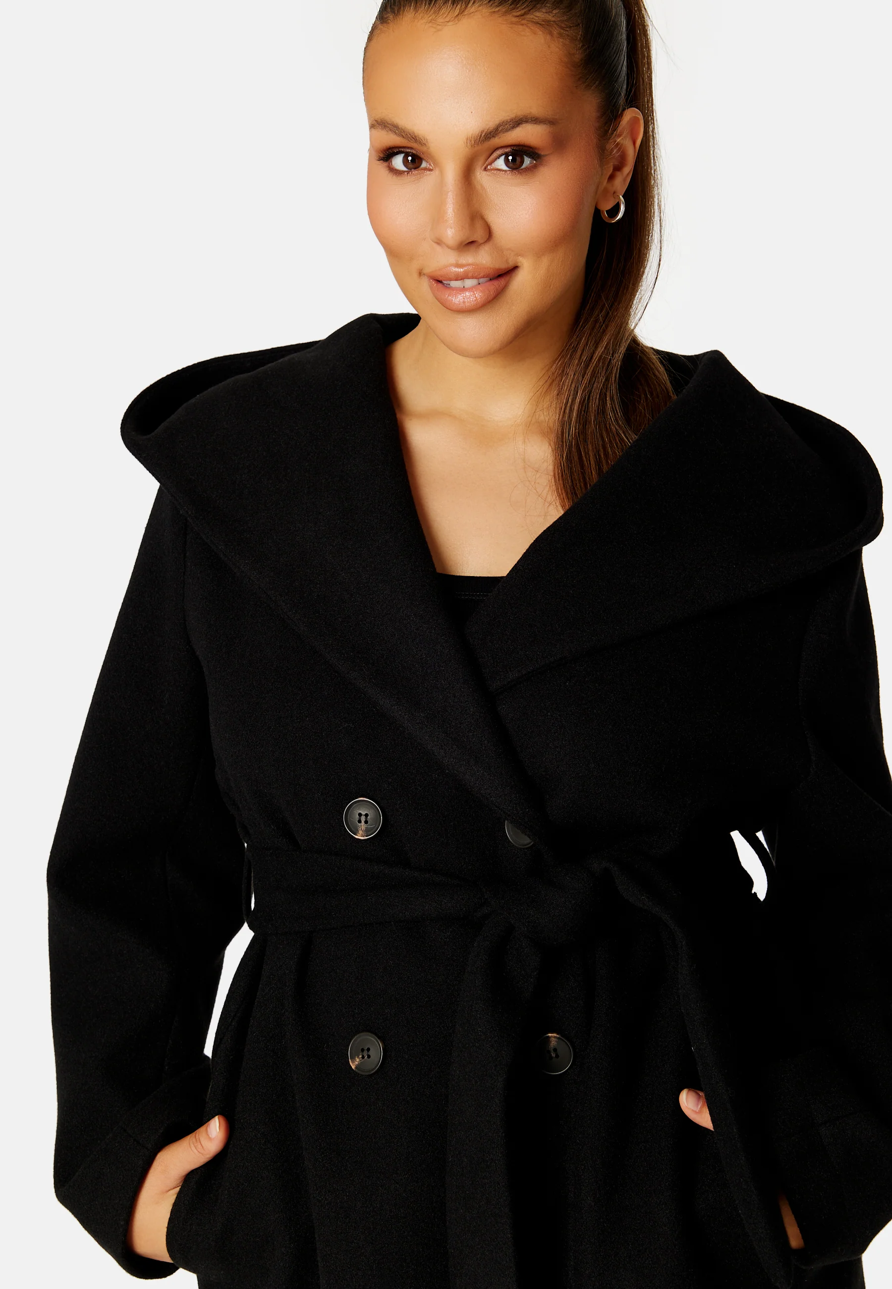 Hillevi Hooded Coat - Image 8