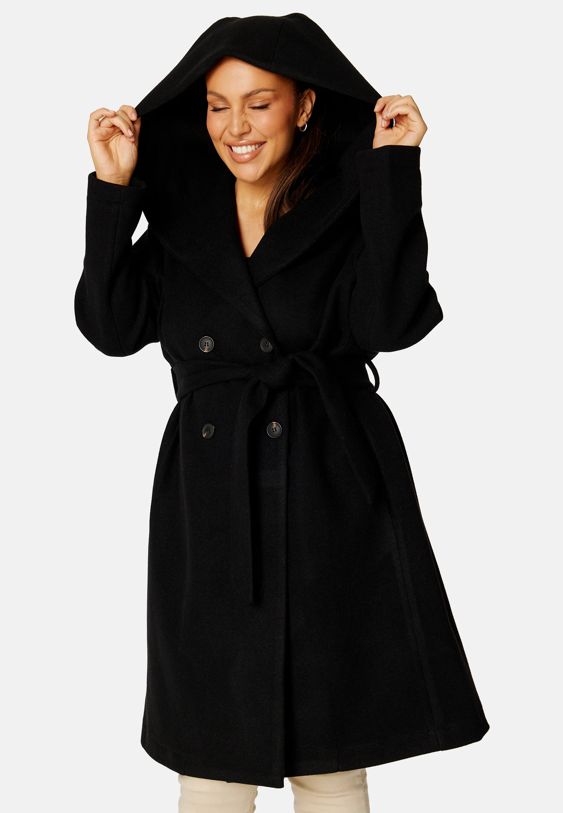 Hillevi Hooded Coat - Image 9