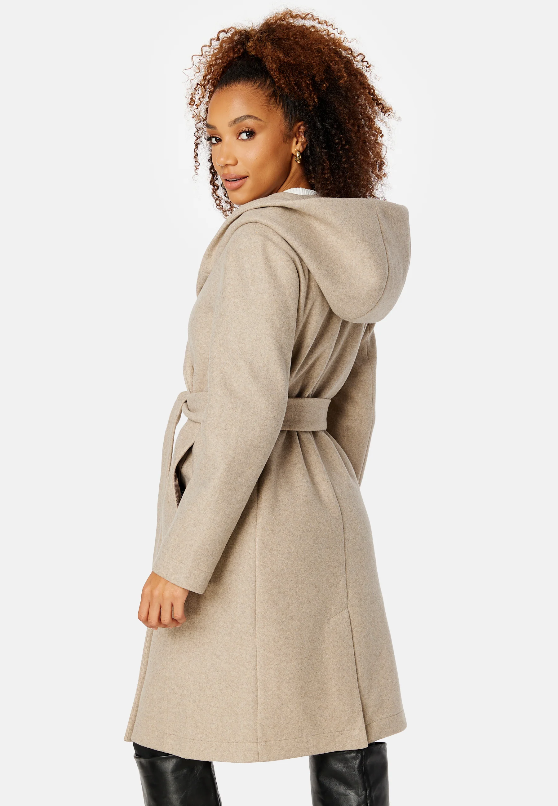 Hillevi Hooded Coat - Image 4