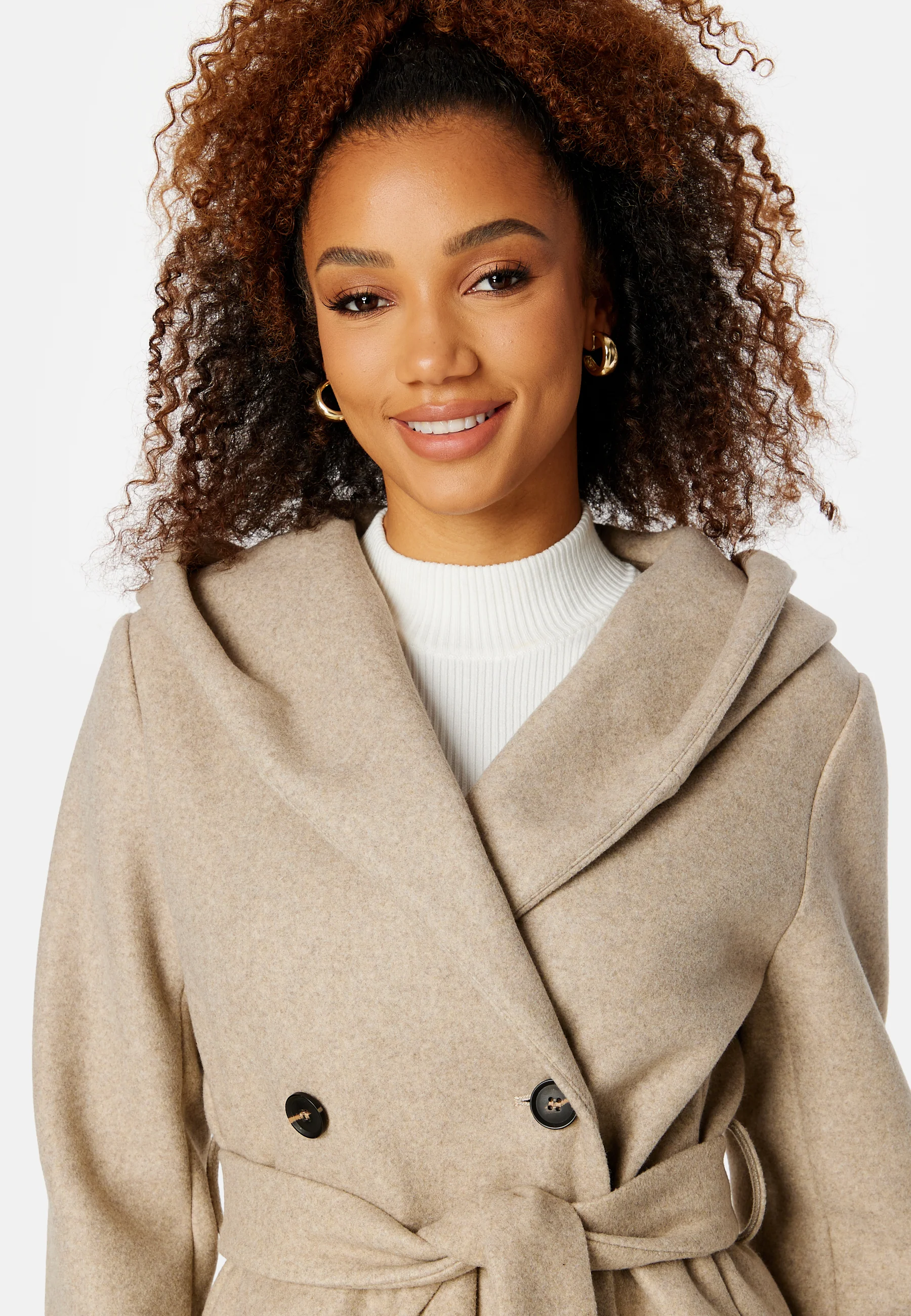 Hillevi Hooded Coat - Image 5