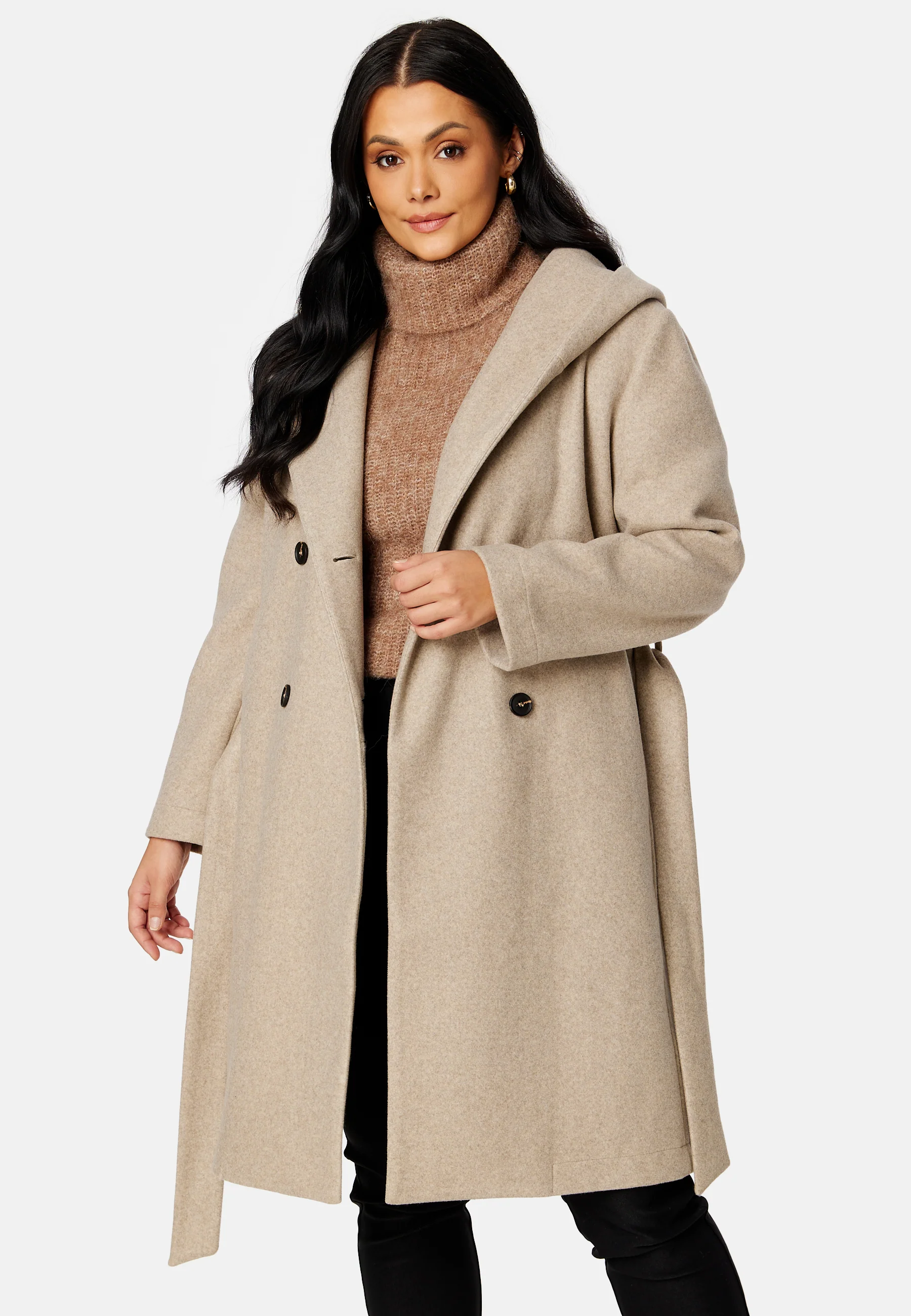 Hillevi Hooded Coat - Image 7