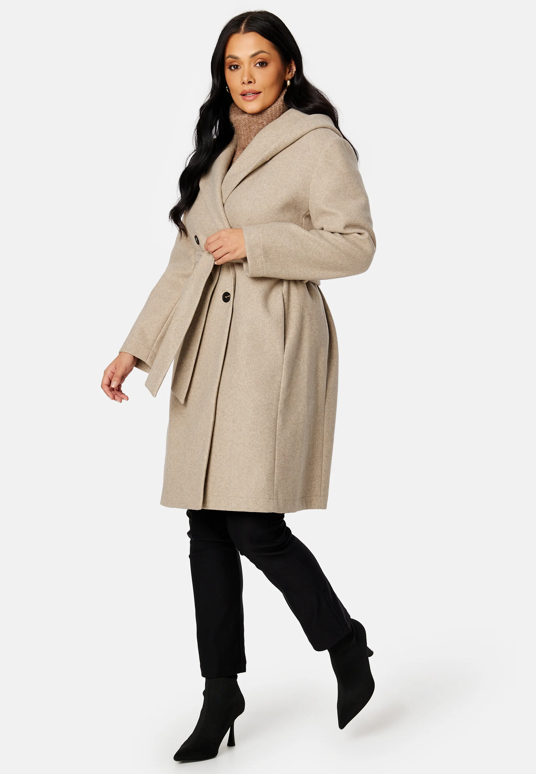 Hillevi Hooded Coat - Image 9
