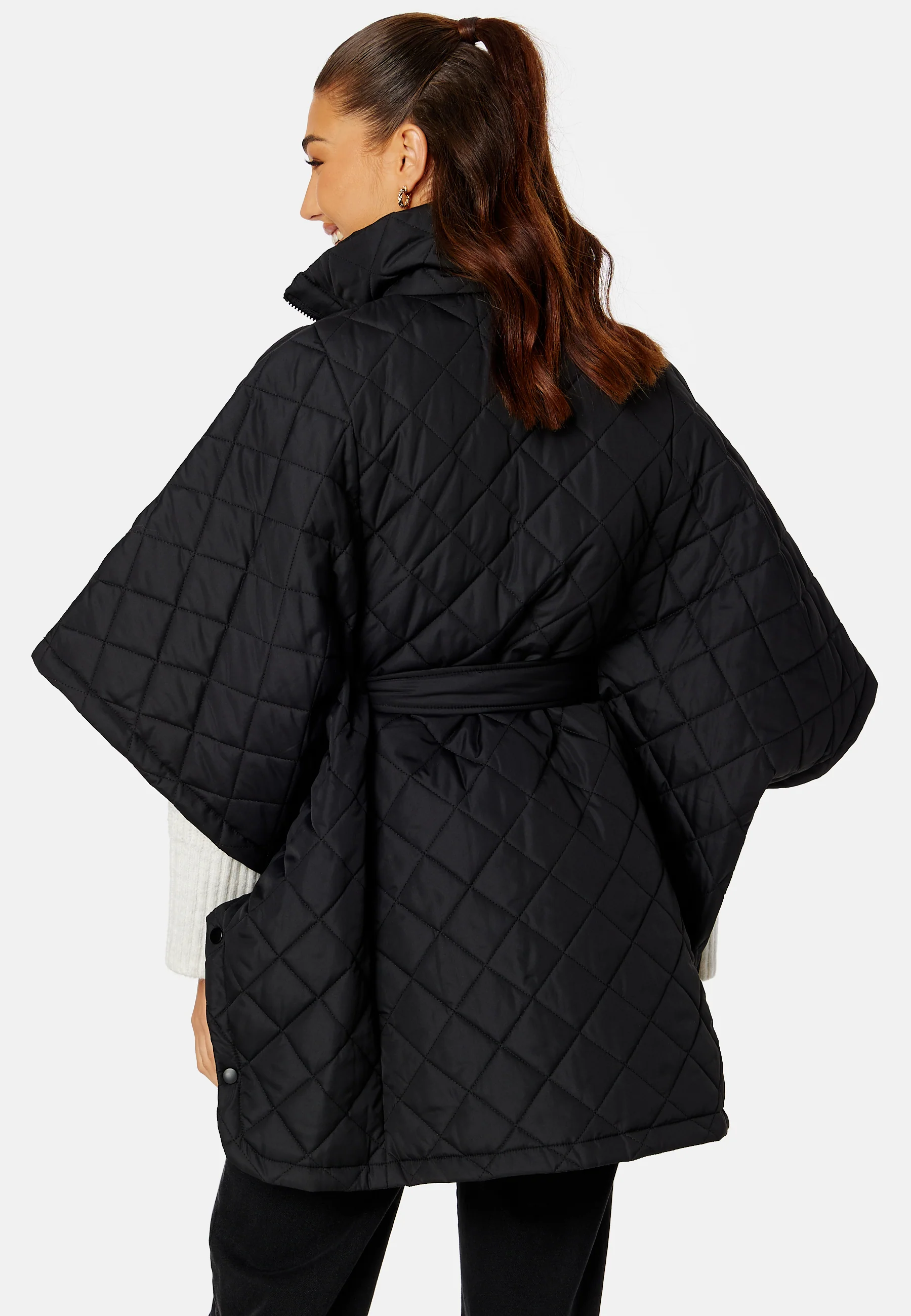 Hiri Quilted Poncho - Image 4