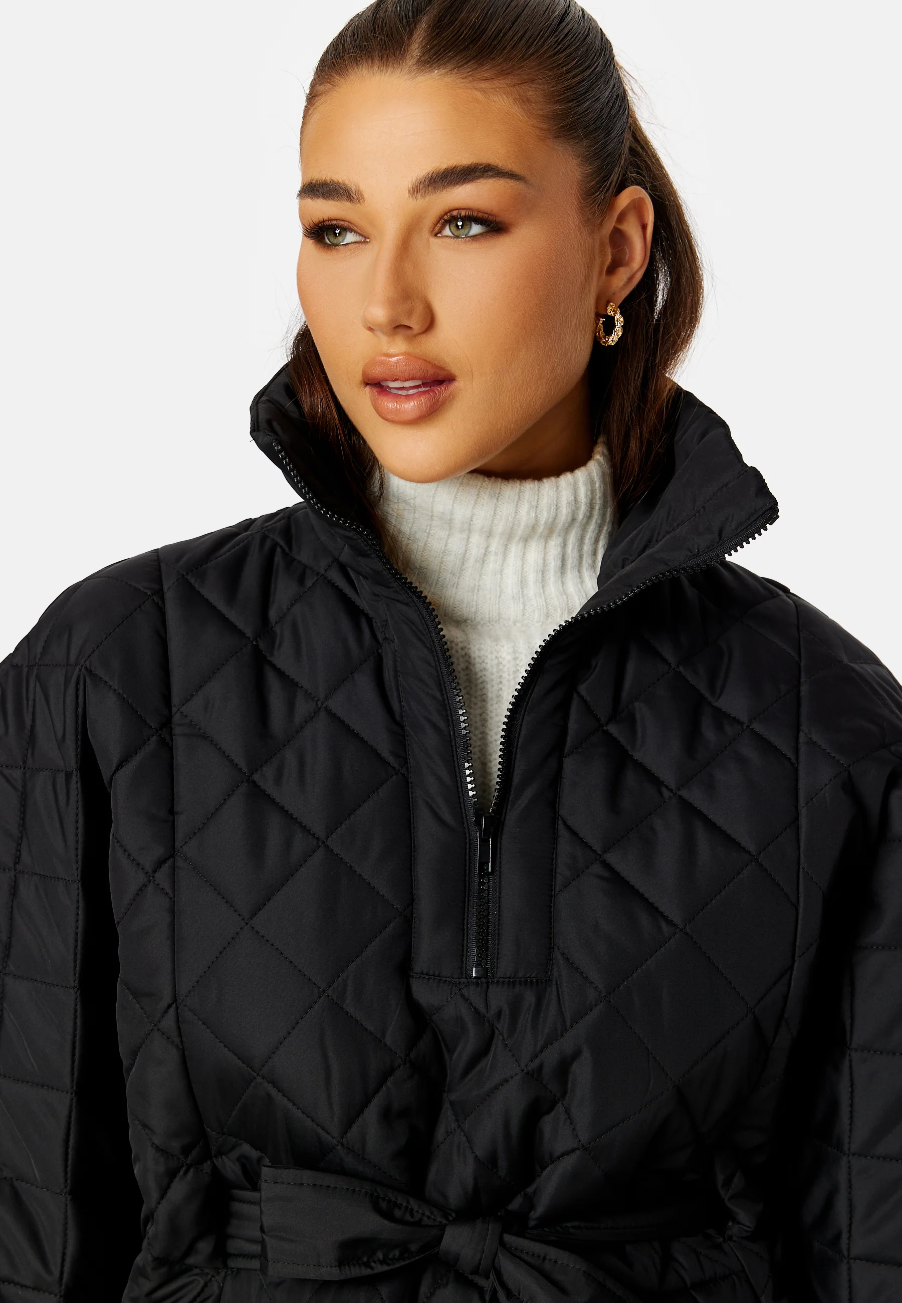 Hiri Quilted Poncho - Image 5
