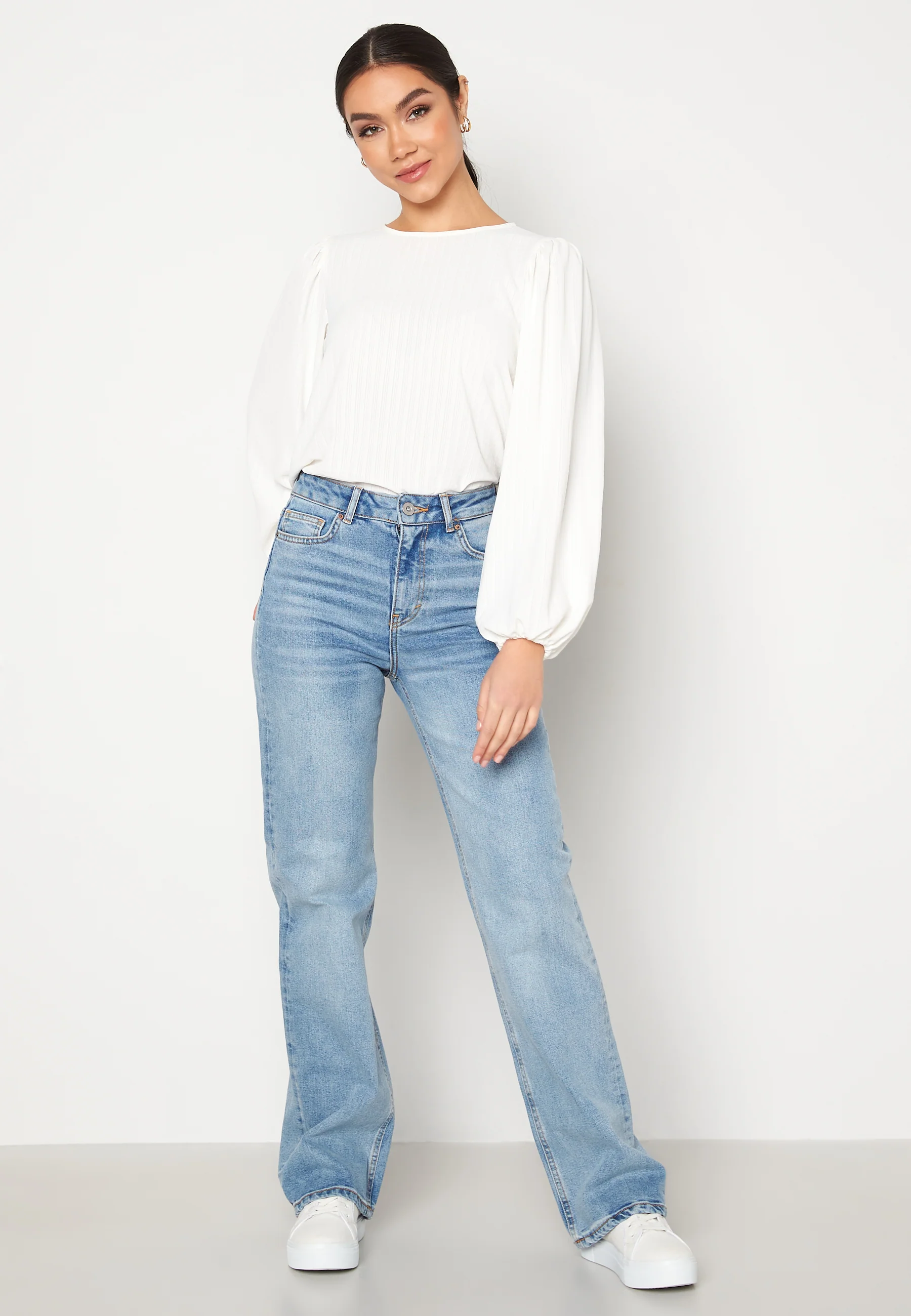 Holly HW Wide Jeans - Image 2
