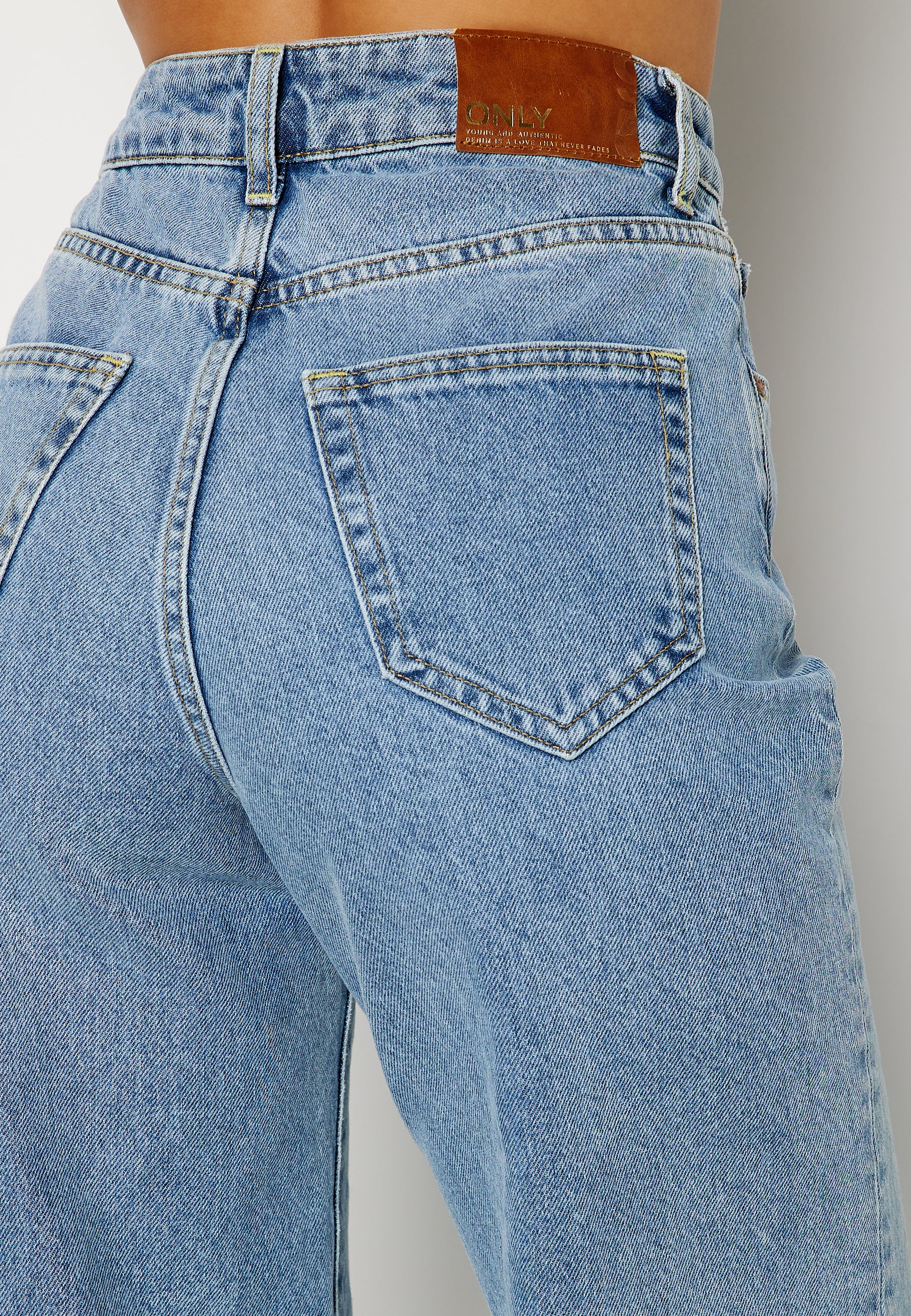 Hope Wide Denim Jeans - Image 5