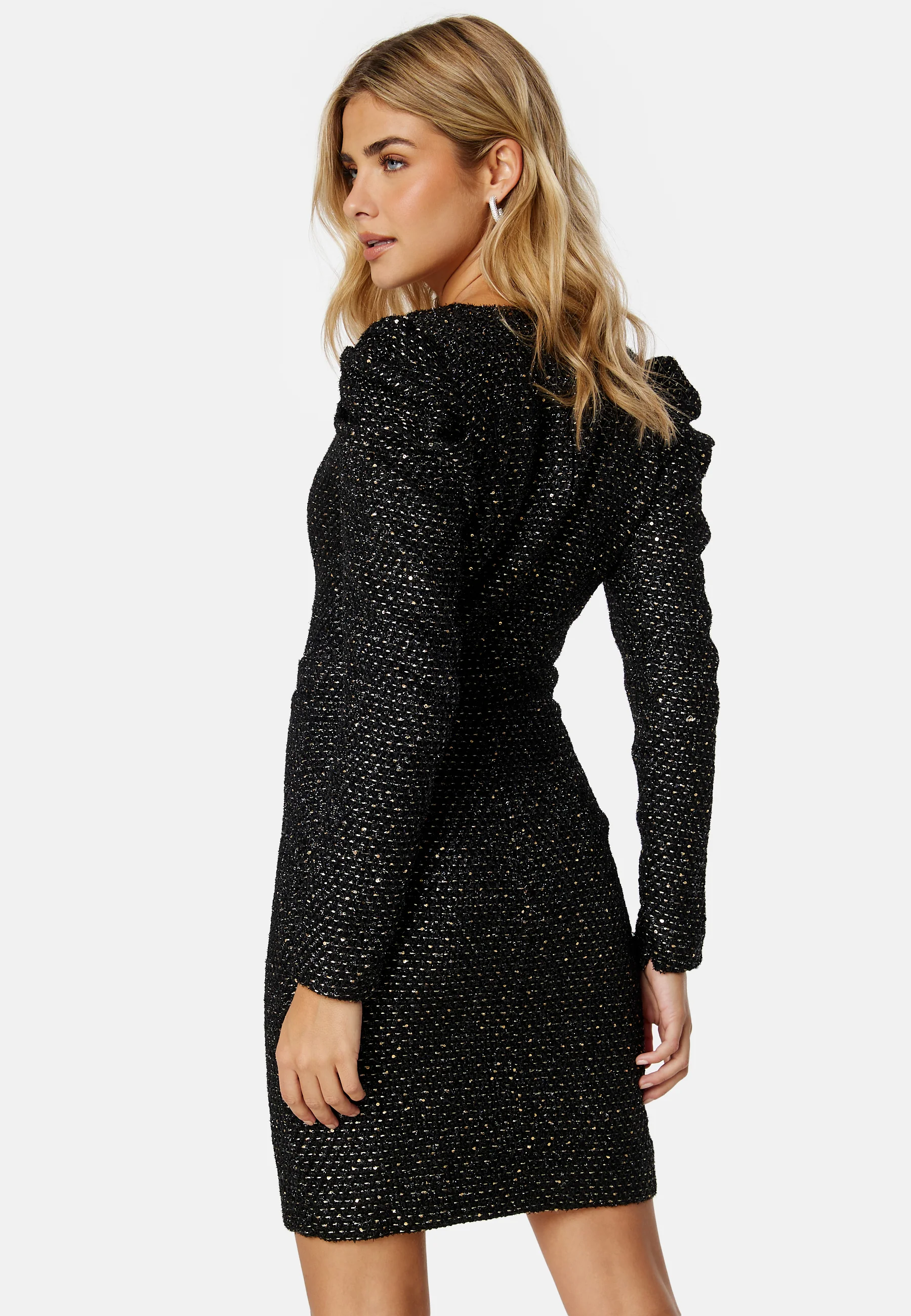 Hortenza Sparkling Bouclé Dress - Image 2