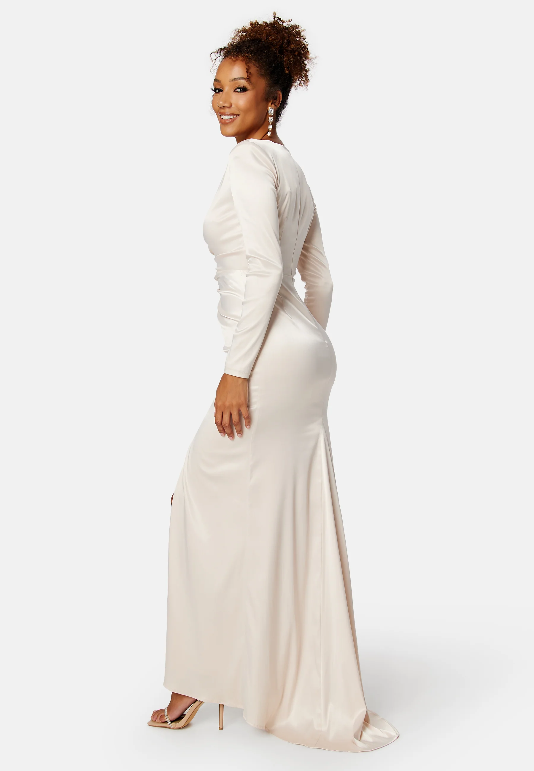Hyntecia Satin Gown - Image 2